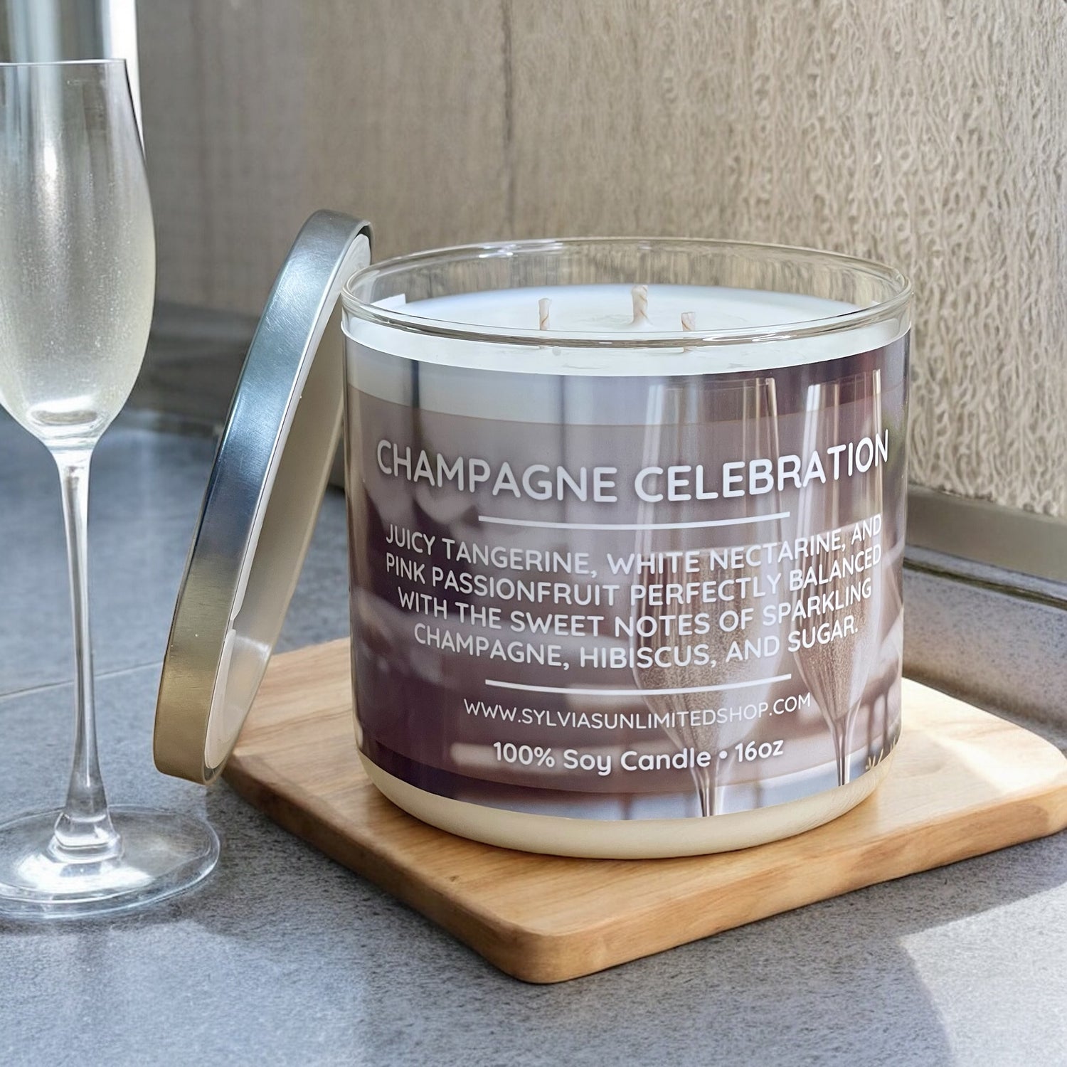 Straight Pour 100% Soy Candles
