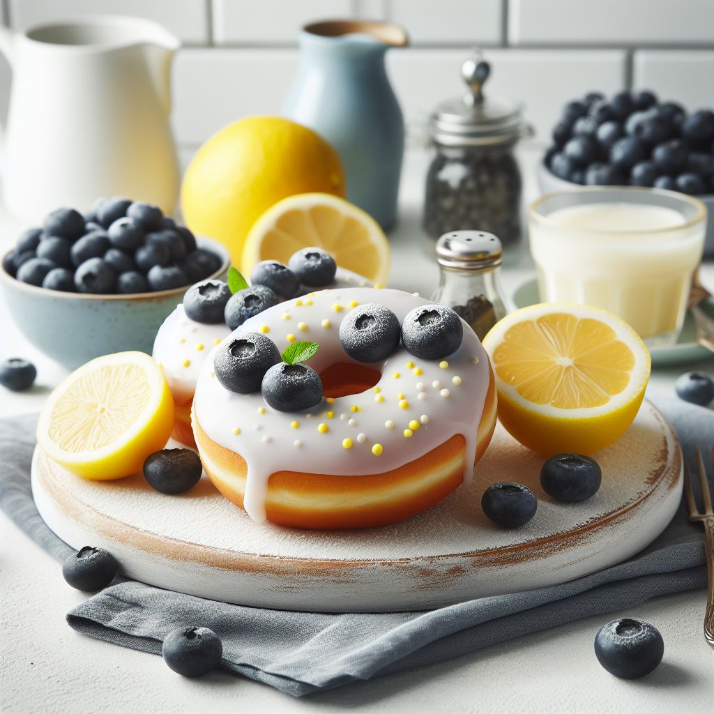 Blueberry Lemon Donuts Soy Wax Tart