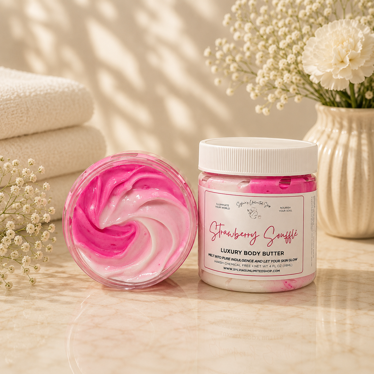 4oz. Strawberry Souffle Body Butter