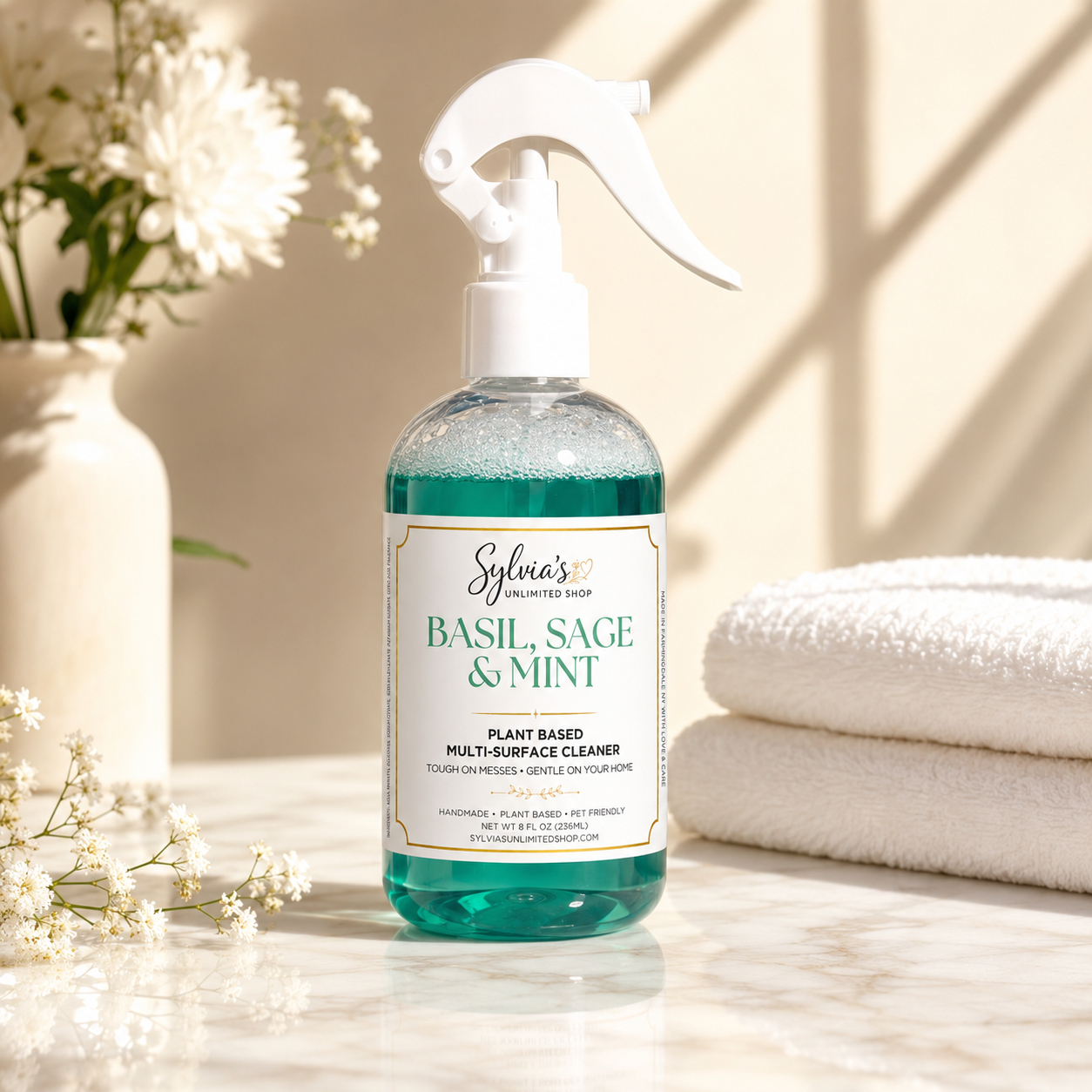 Basil, Sage & Mint Multipurpose Cleaner