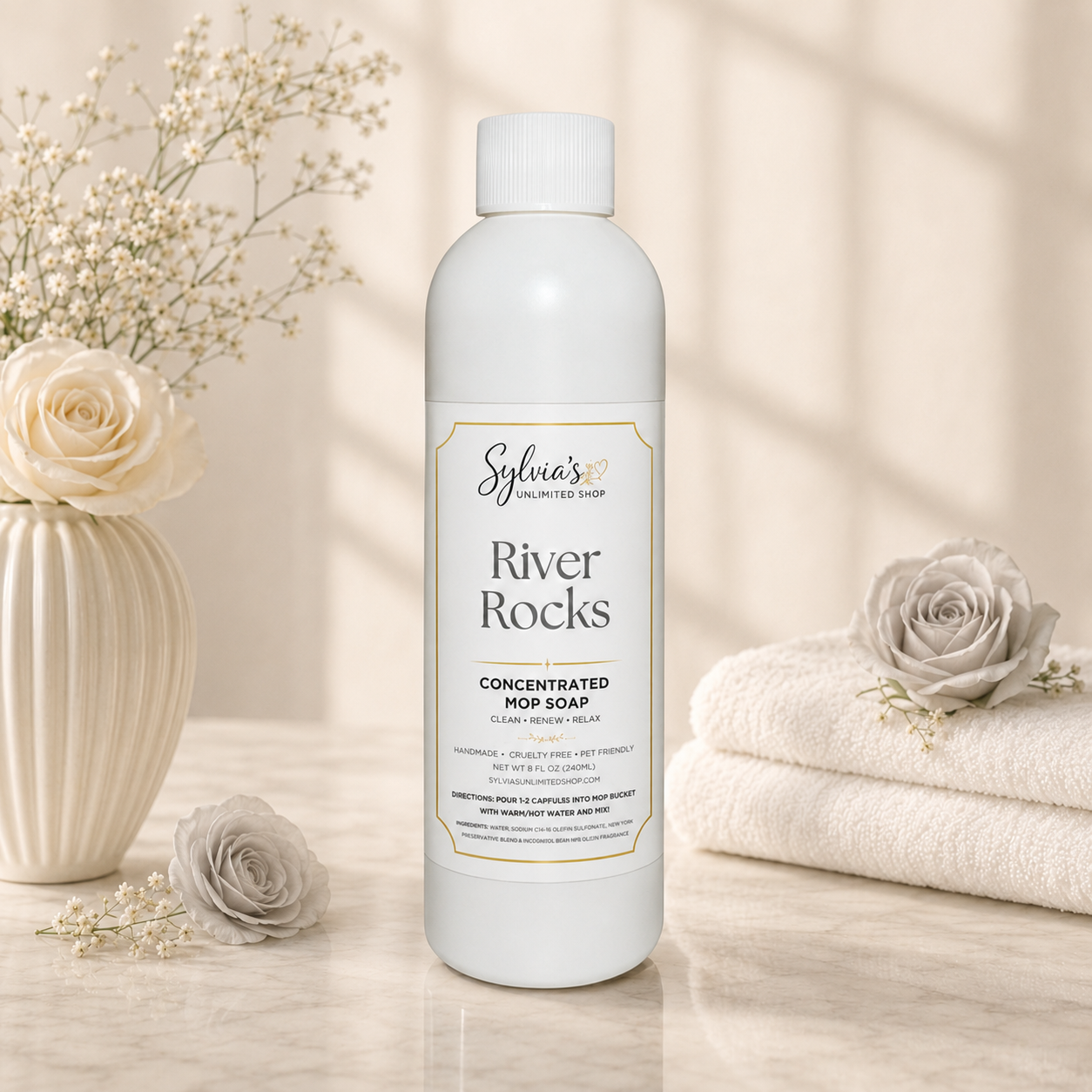 River Rocks All Natural Mop Soap