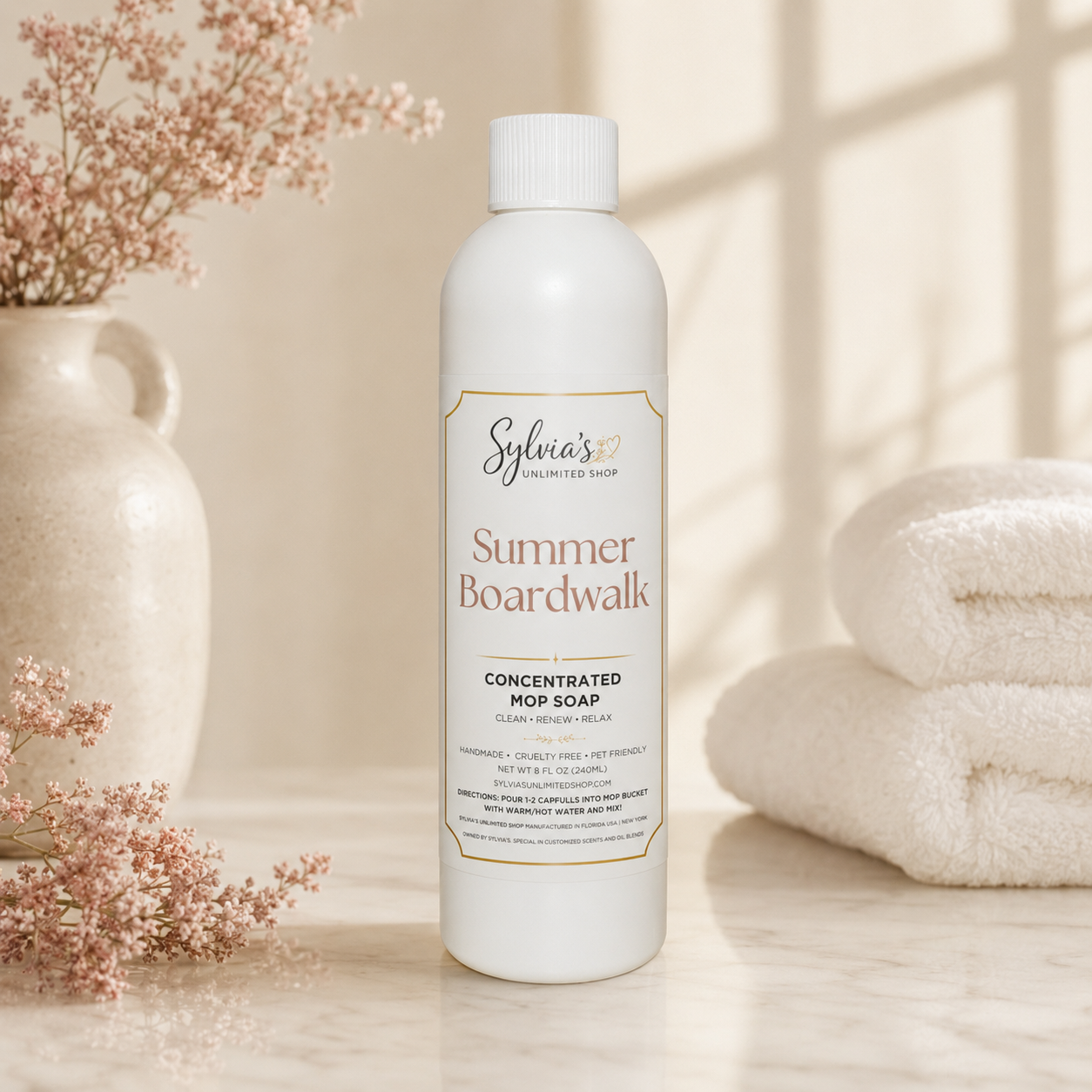 Summer Boardwalk All Natural Mop Soap