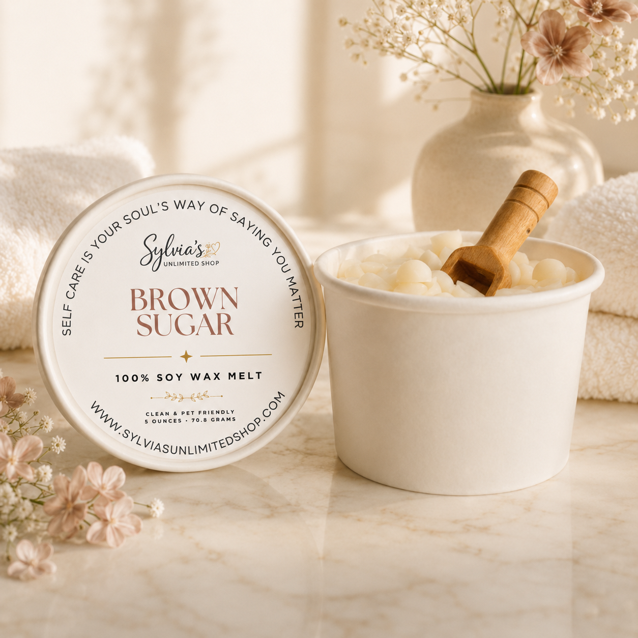 Brown Sugar Scoopable Wax Melts