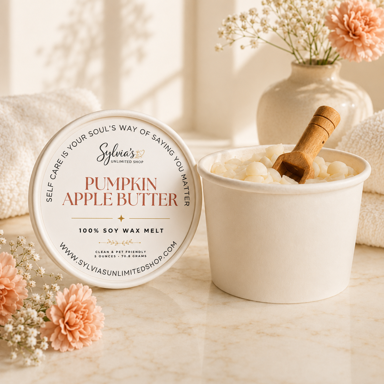 Pumpkin Apple Butter Scoopable Wax Melts