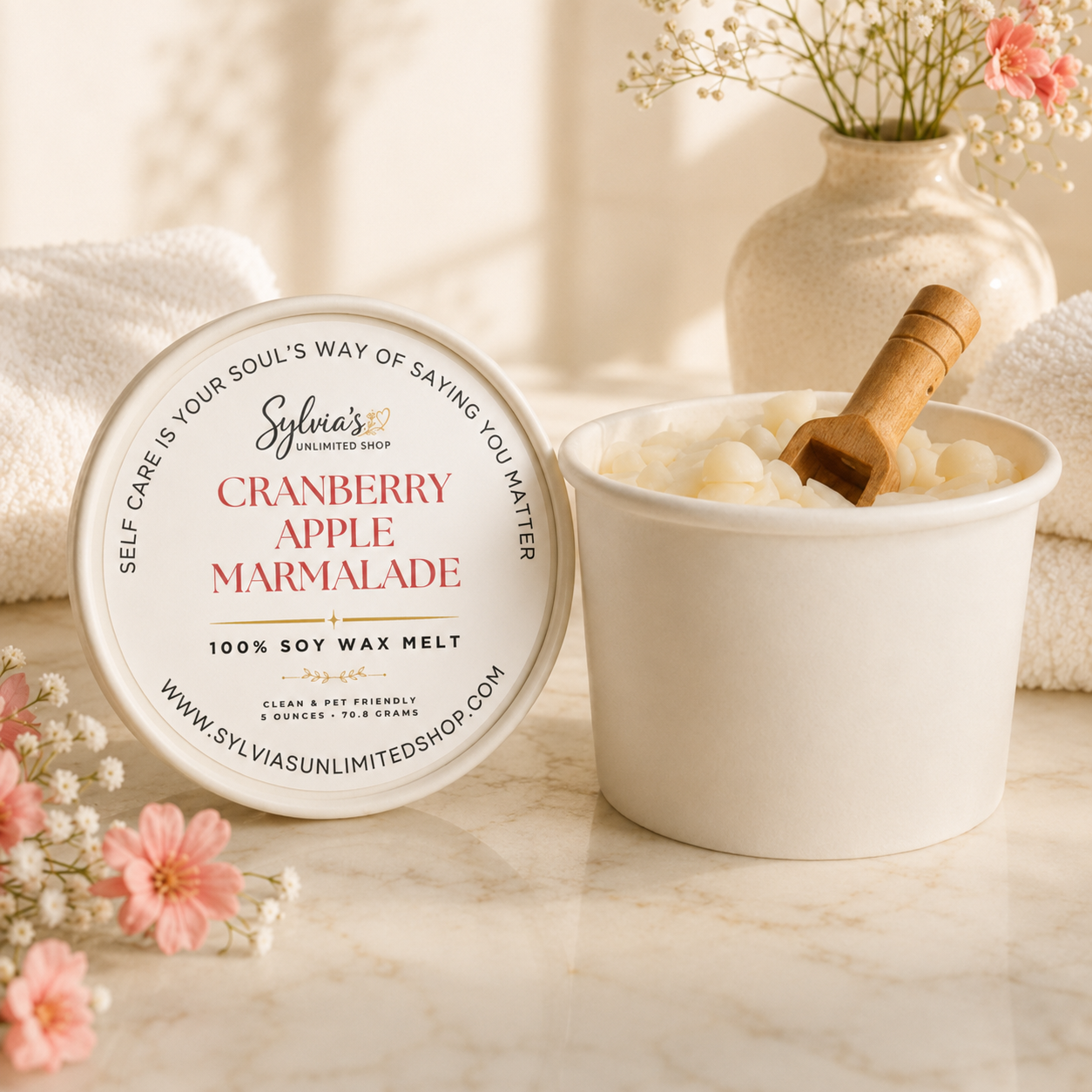 Cranberry Apple Marmalade Scoopable Wax Melts