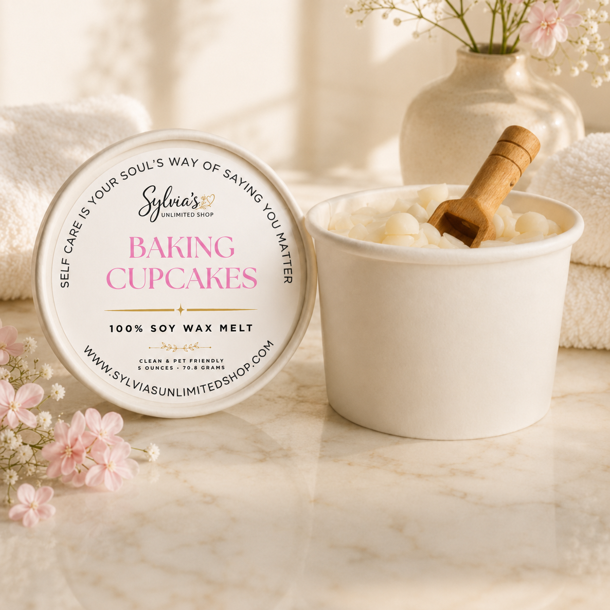 Baking Cupcakes Scoopable Wax Melts