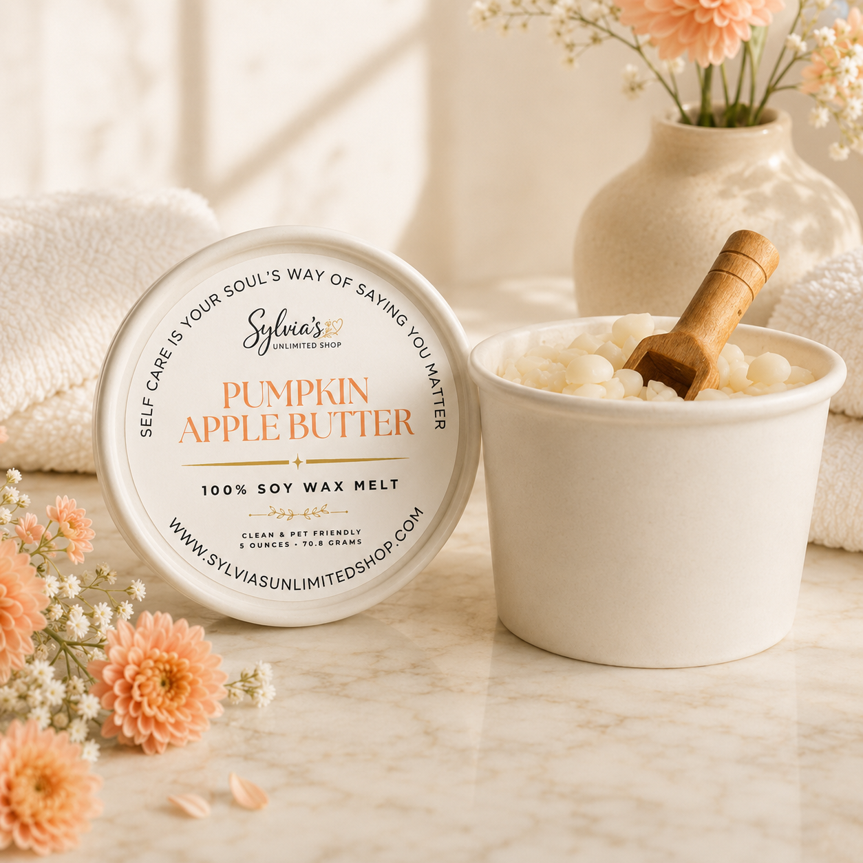Pumpkin Apple Butter Scoopable Wax Melts