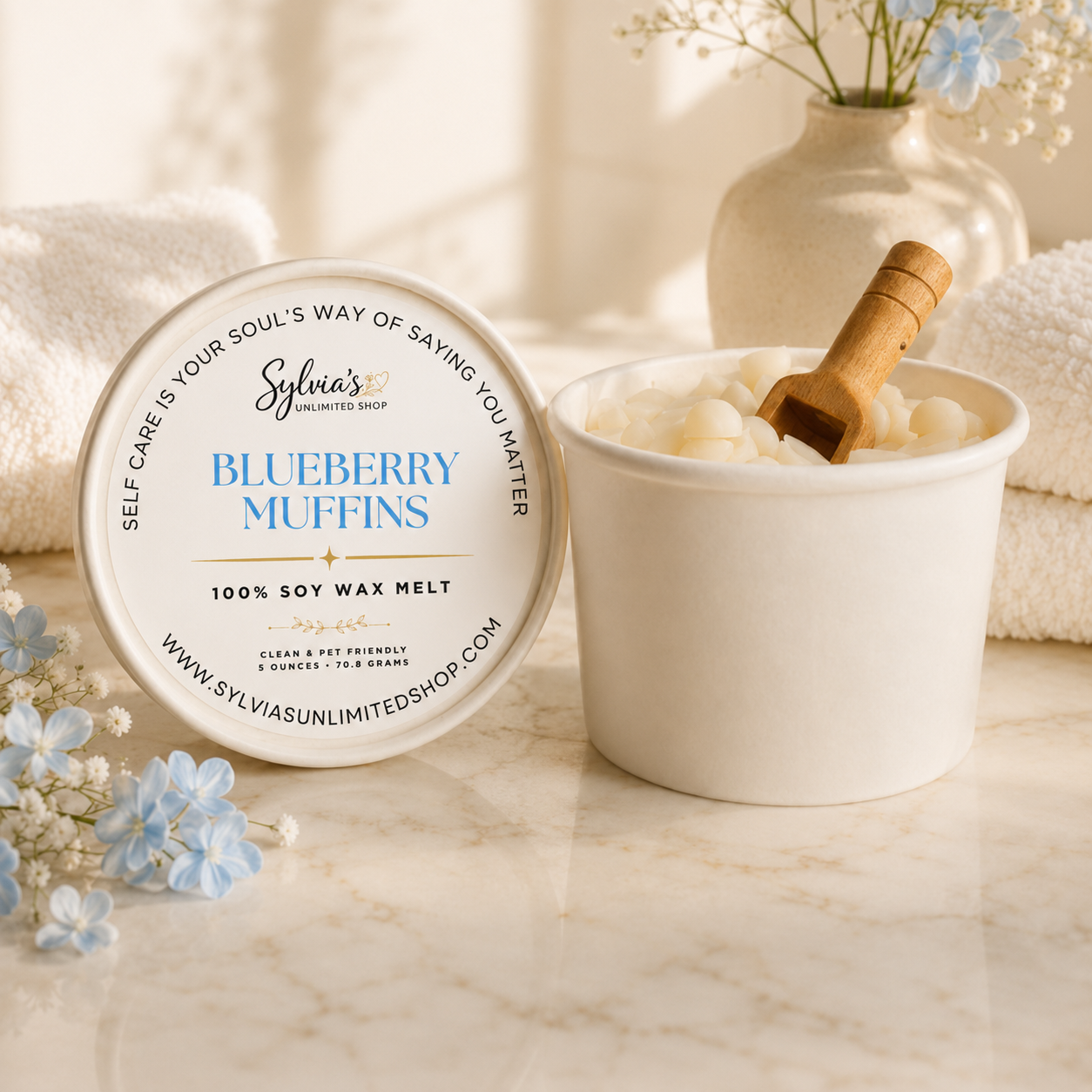 Blueberry Muffins Scoopable Wax Melts