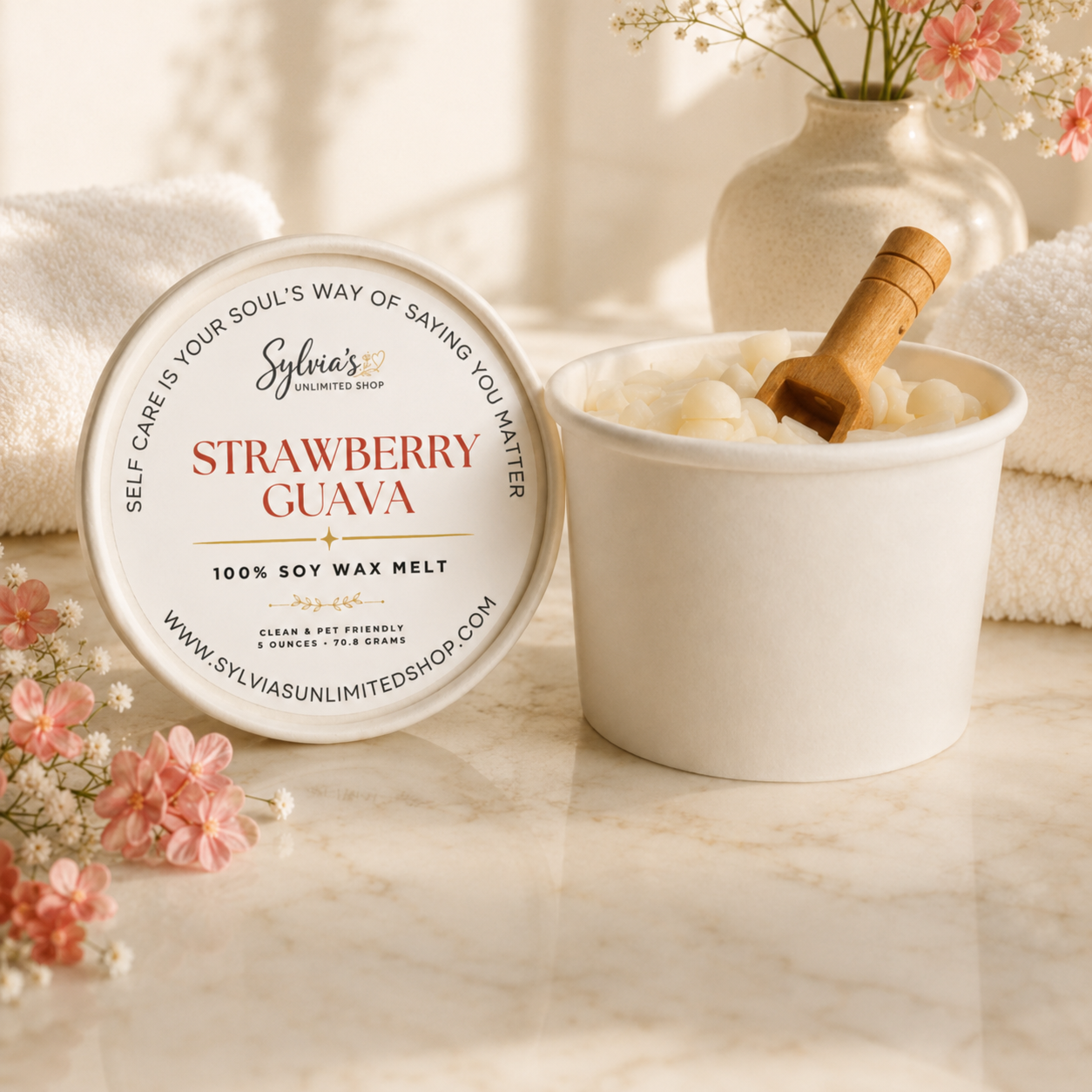 Strawberry Guava Scoopable Wax Melts