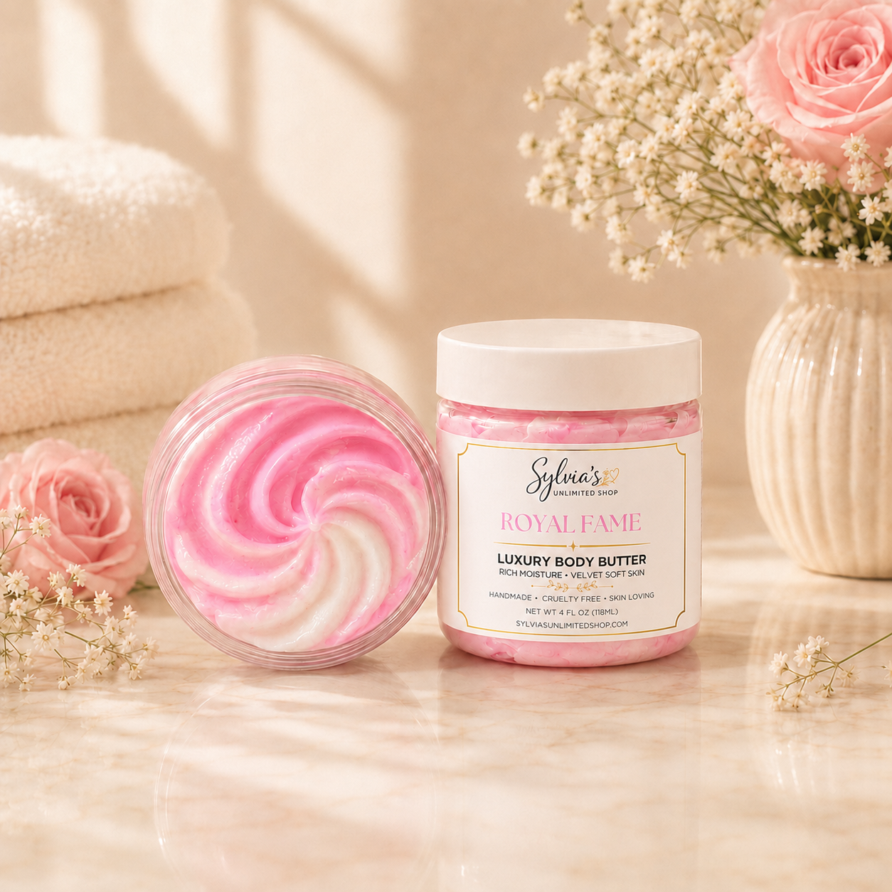 4oz. Royal Fame Body Butter