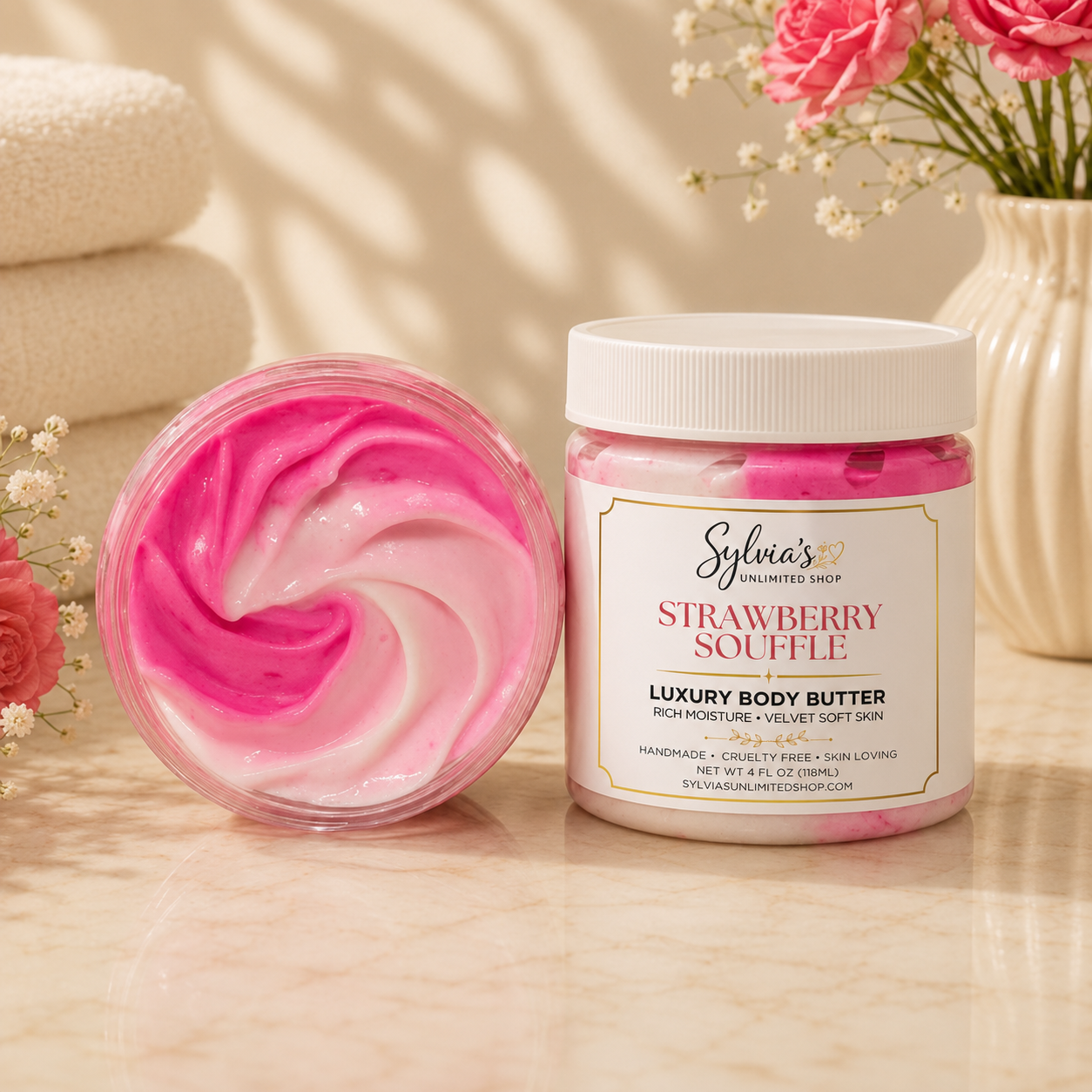 4oz. Strawberry Souffle Body Butter