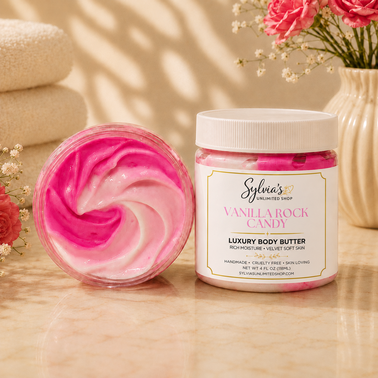 4oz. Vanilla Rock Candy Body Butter