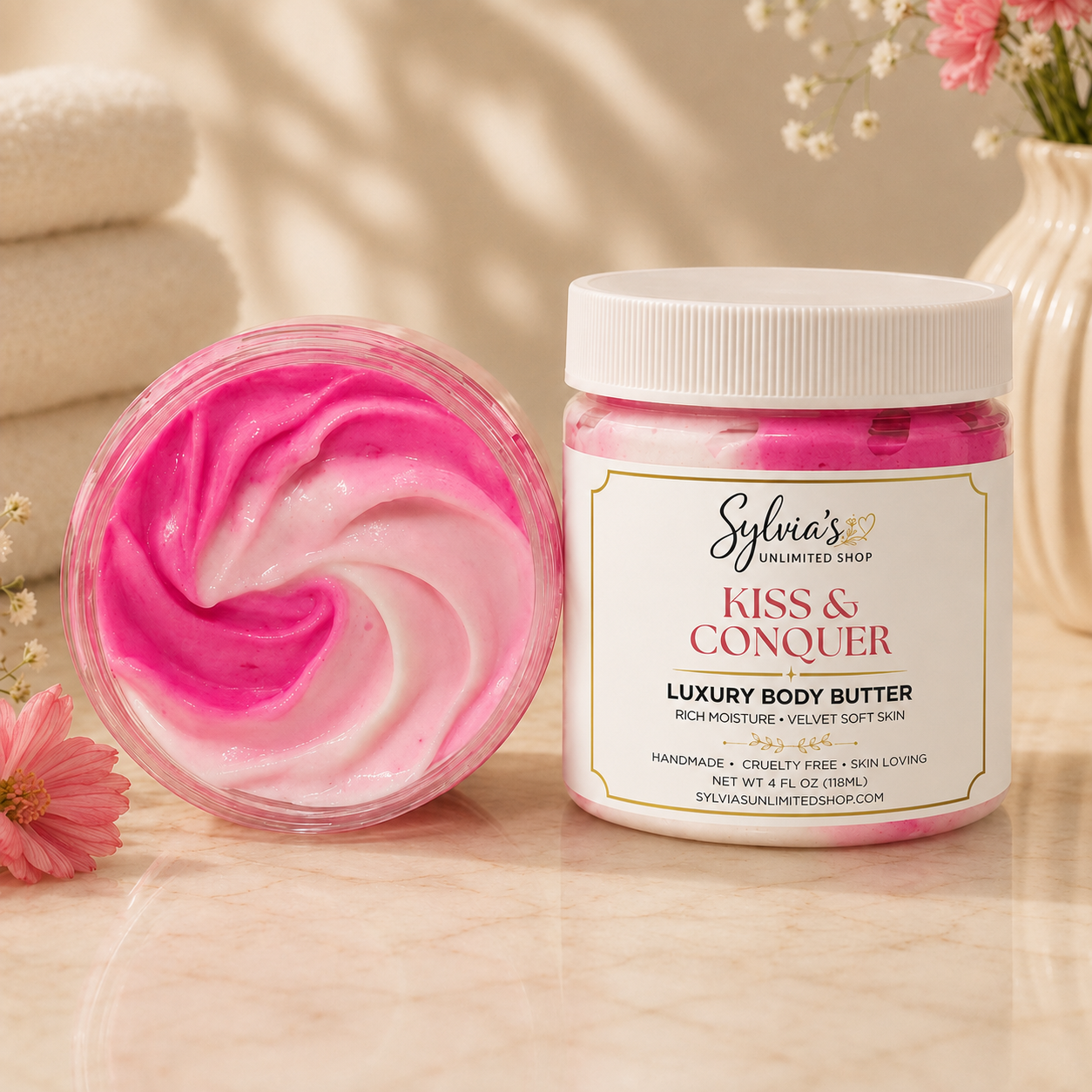 4oz. Kiss & Conquer Body Butter