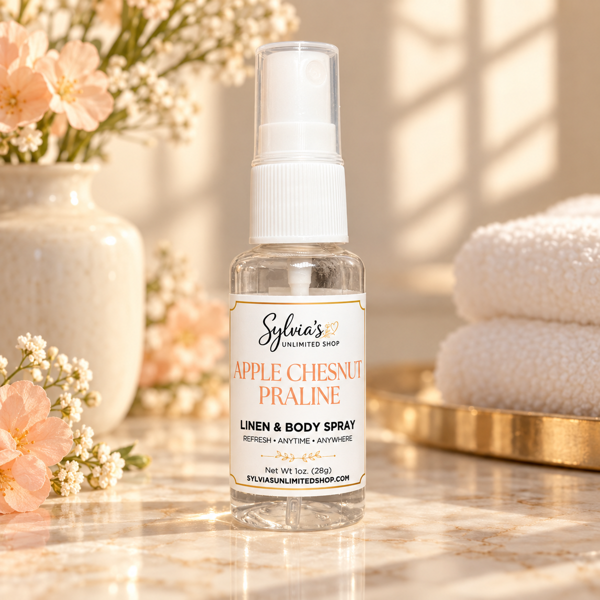 1oz. Apple Chestnut Praline Room Spray