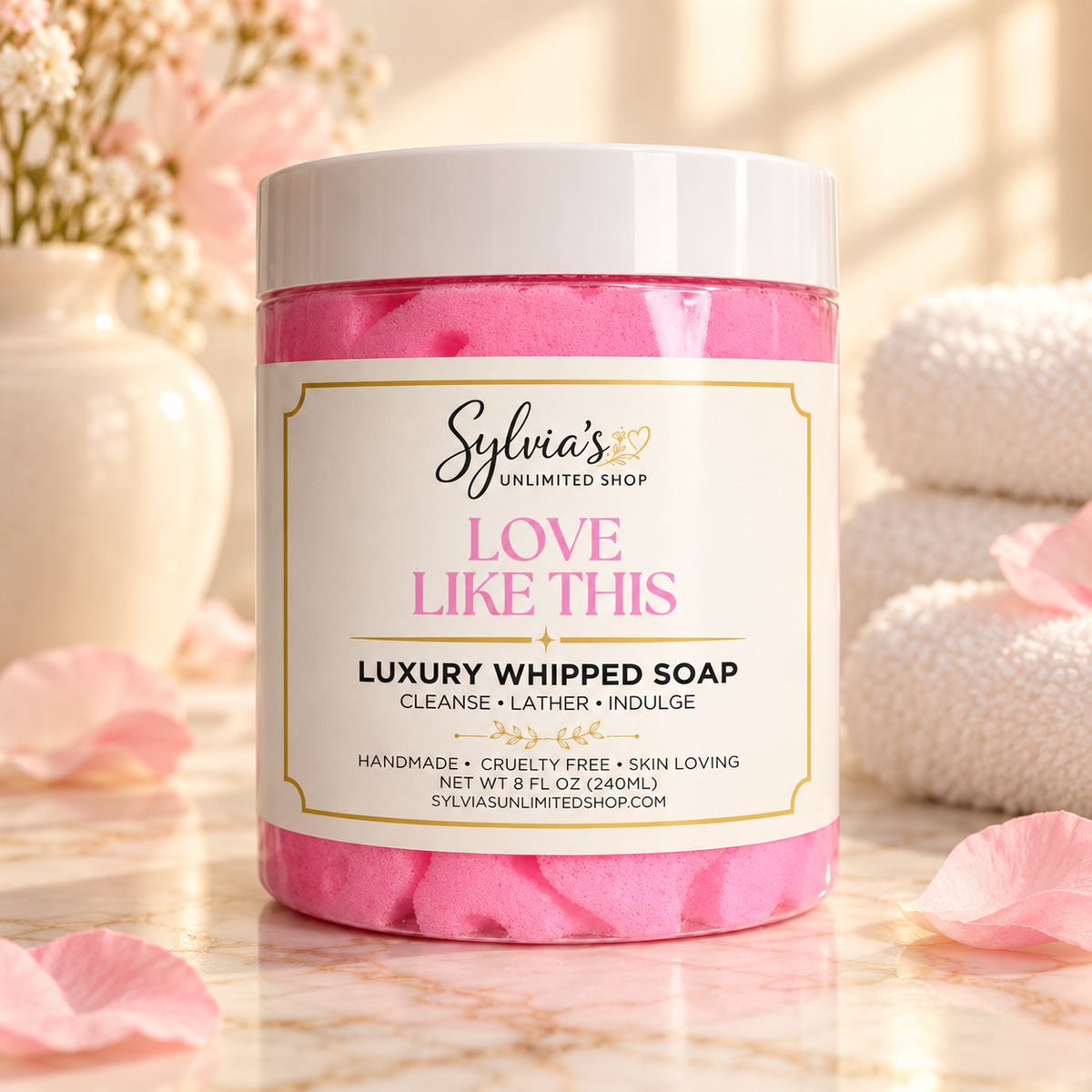 8oz. Love Like This Whipped Soap
