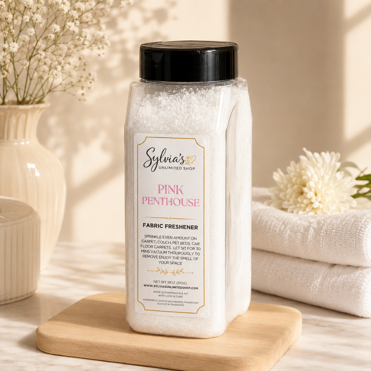 Pink Penthouse Fabric Freshener