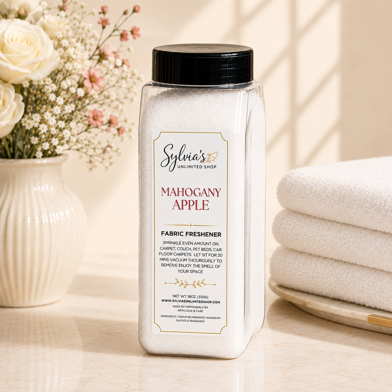 Mahogany Apple Fabric Freshener