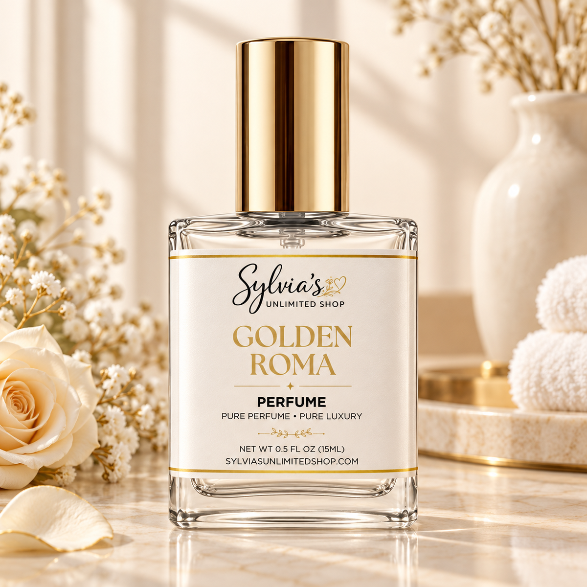 15ML Golden Roma Perfume