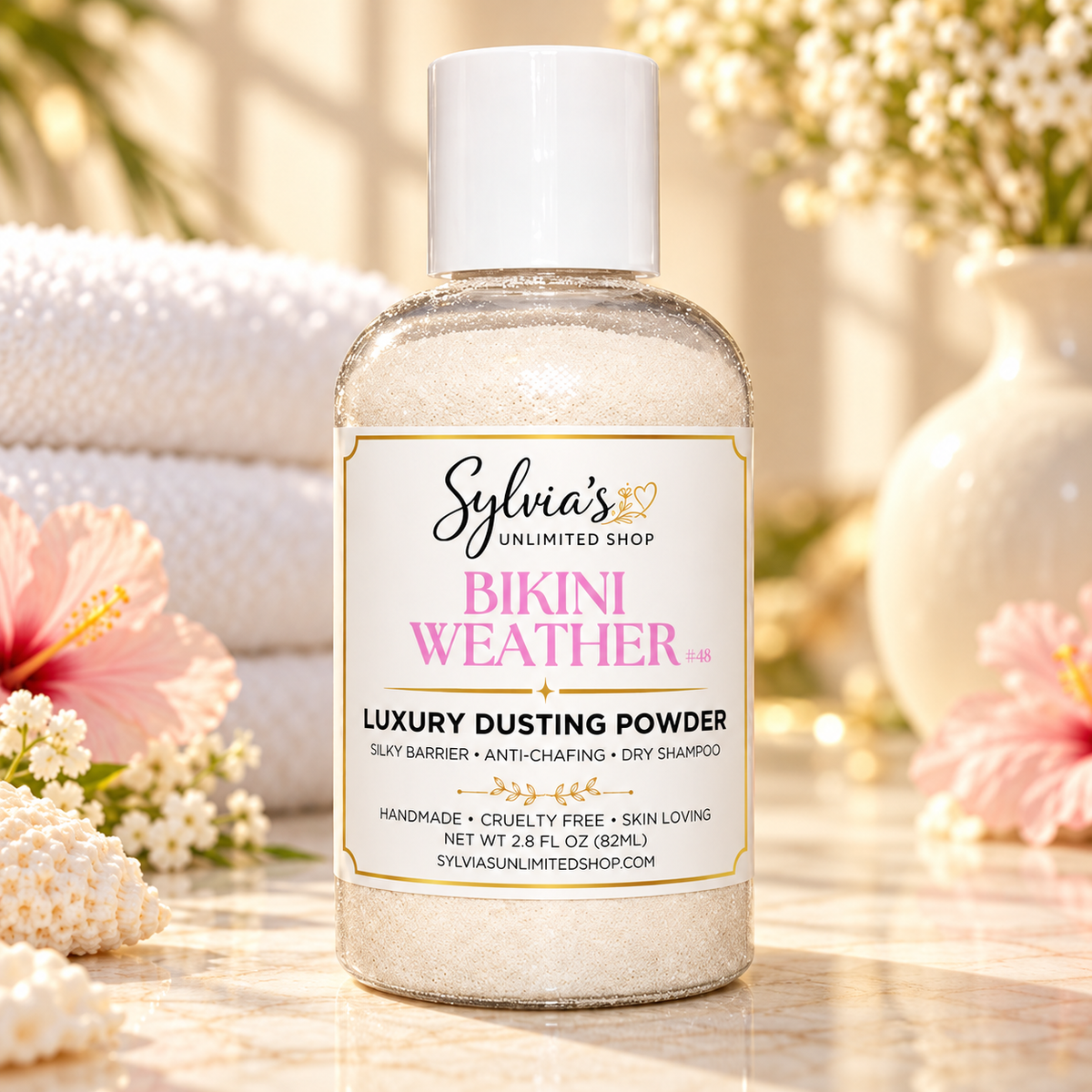 2.8oz. Bikini Weather #48 Dusting Powder