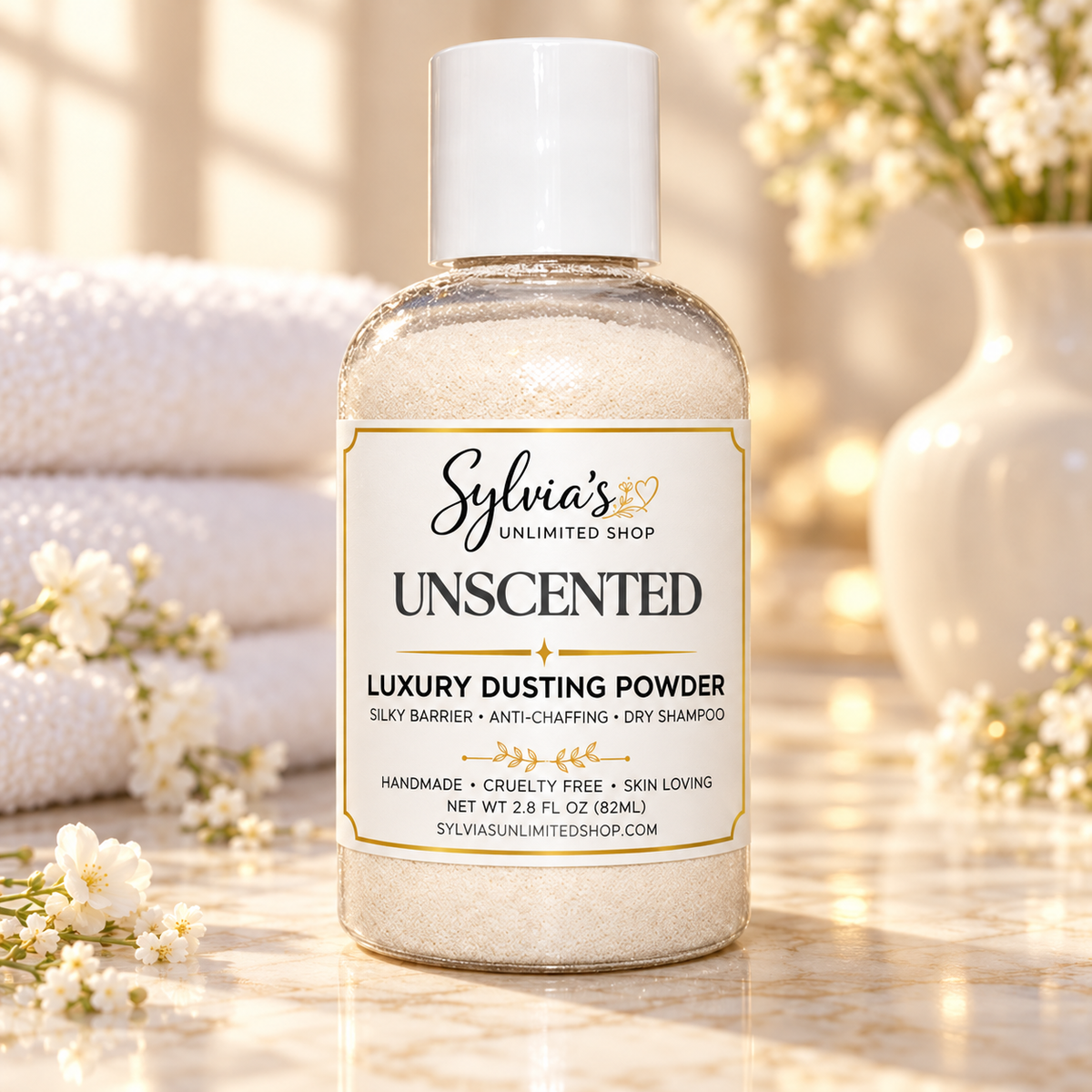 Unscented Dusting Powder