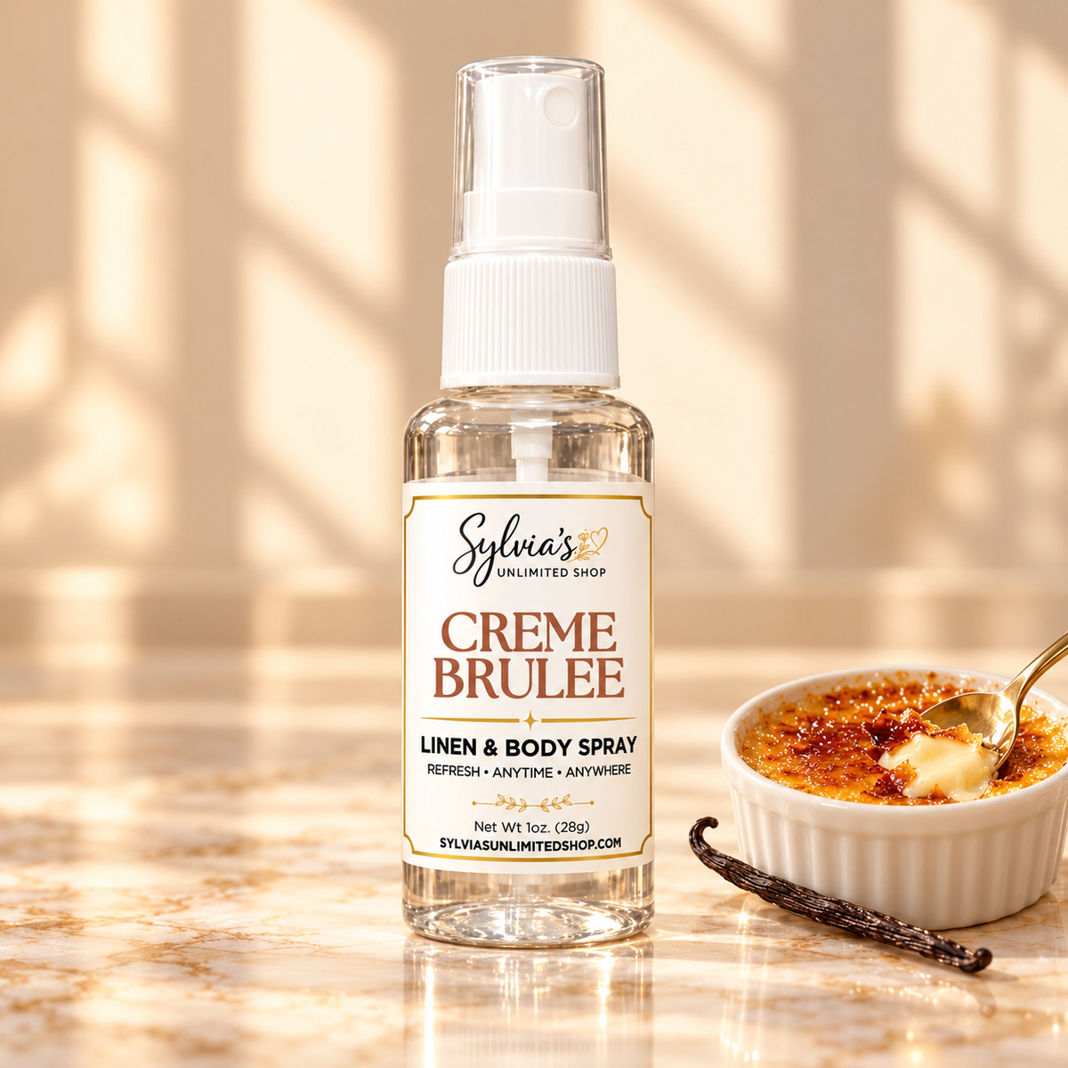 1oz. Creme Brulee Room & Body Spray