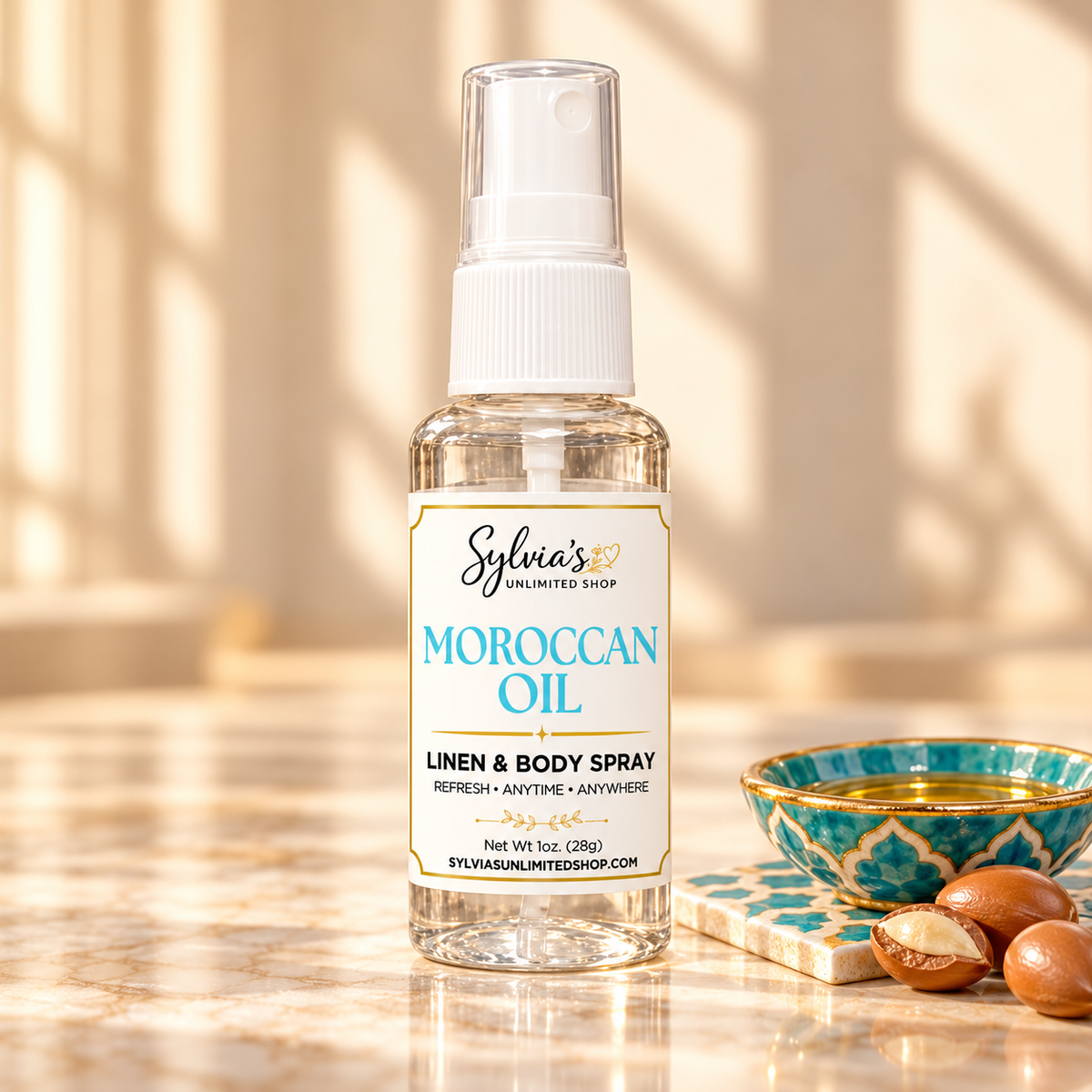 1oz. Moroccan Oil Room & Body Spray