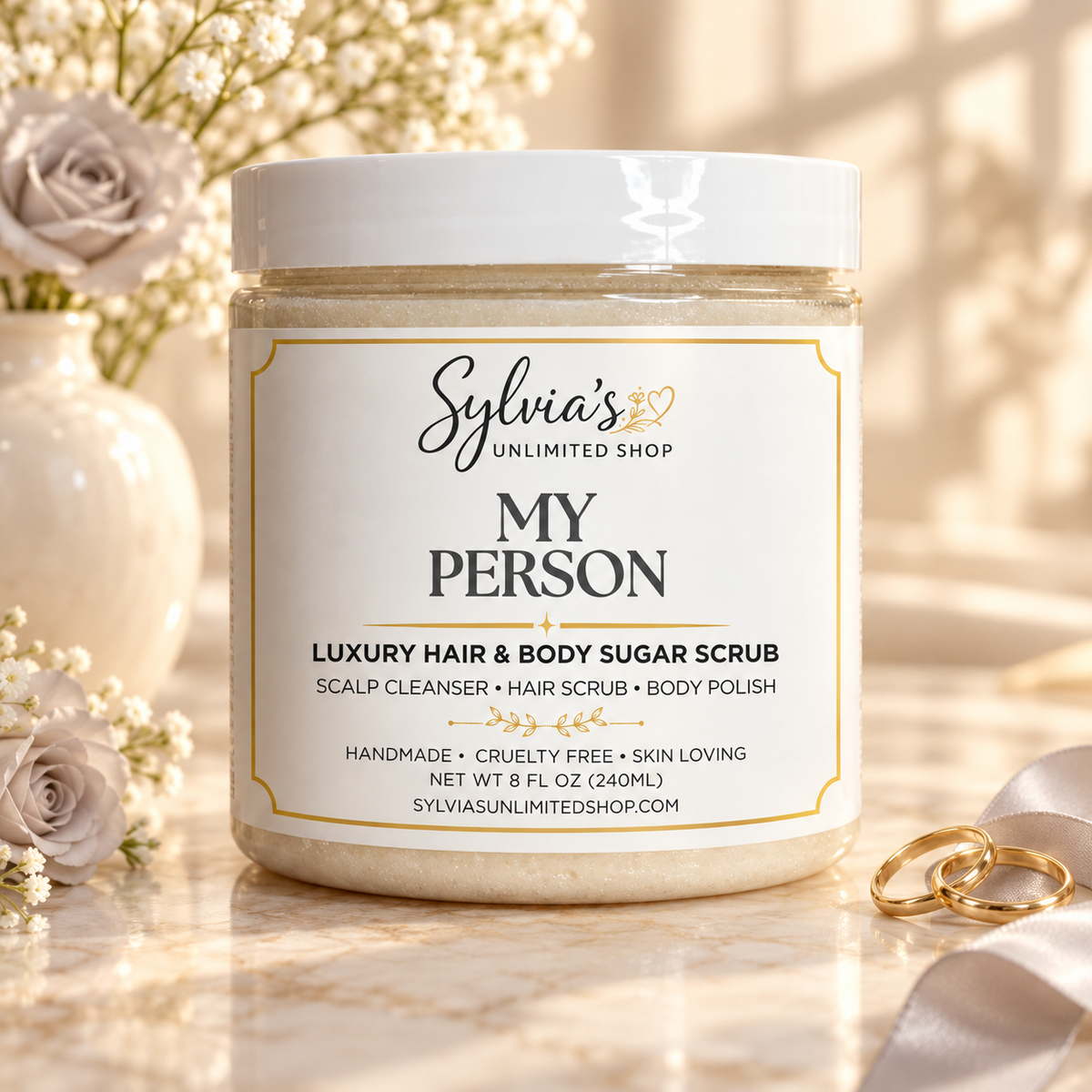 My Person Hair & Body Sugar Scrub