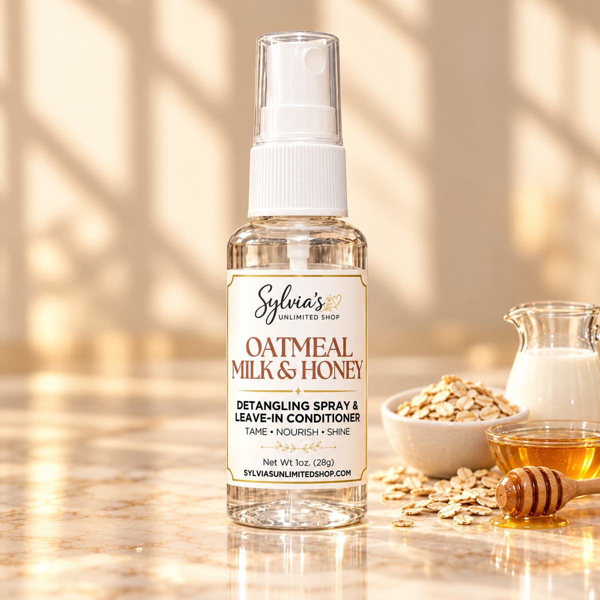 1oz. Oatmeal, Milk & Honey Detangler
