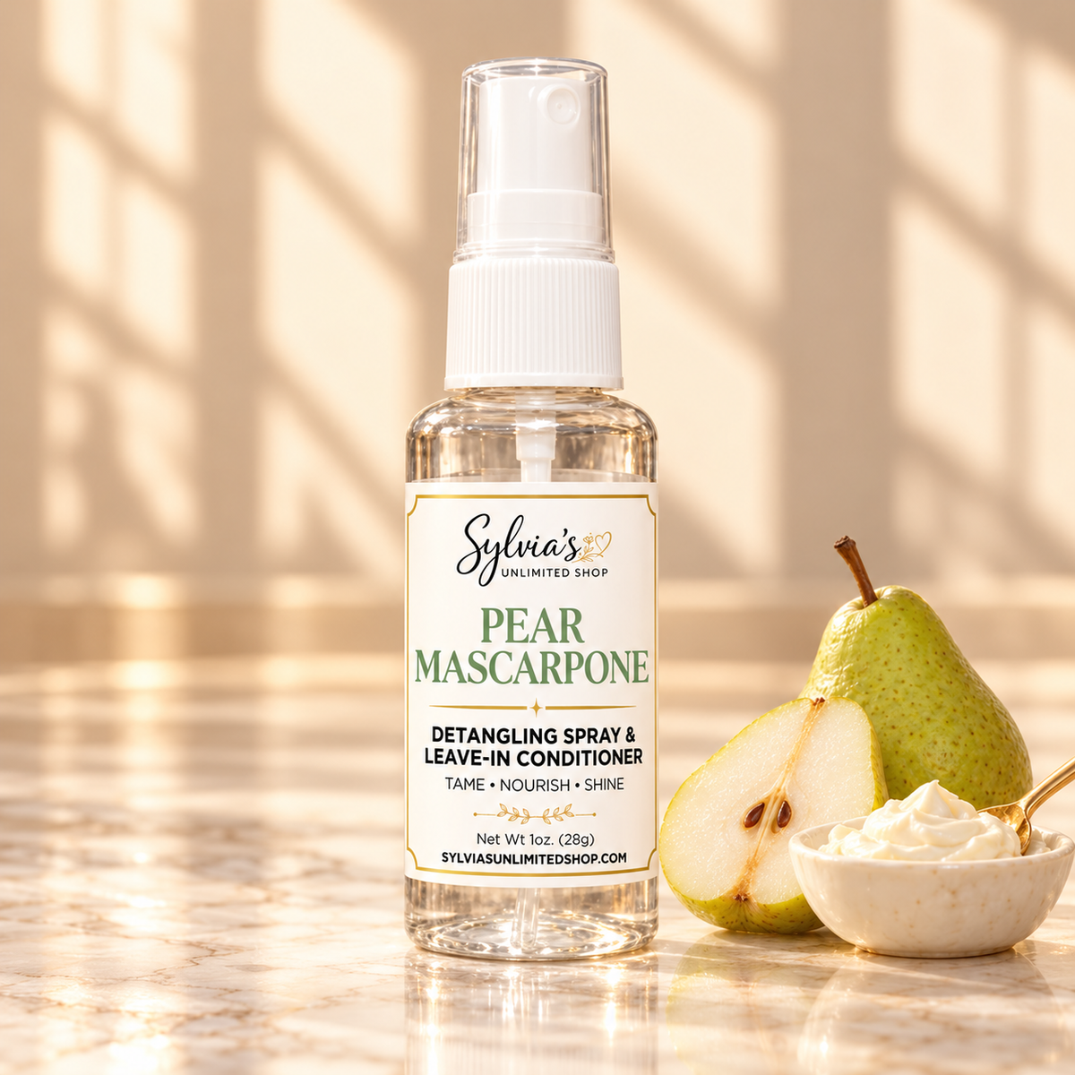 1oz. Pear Mascarpone Detangler