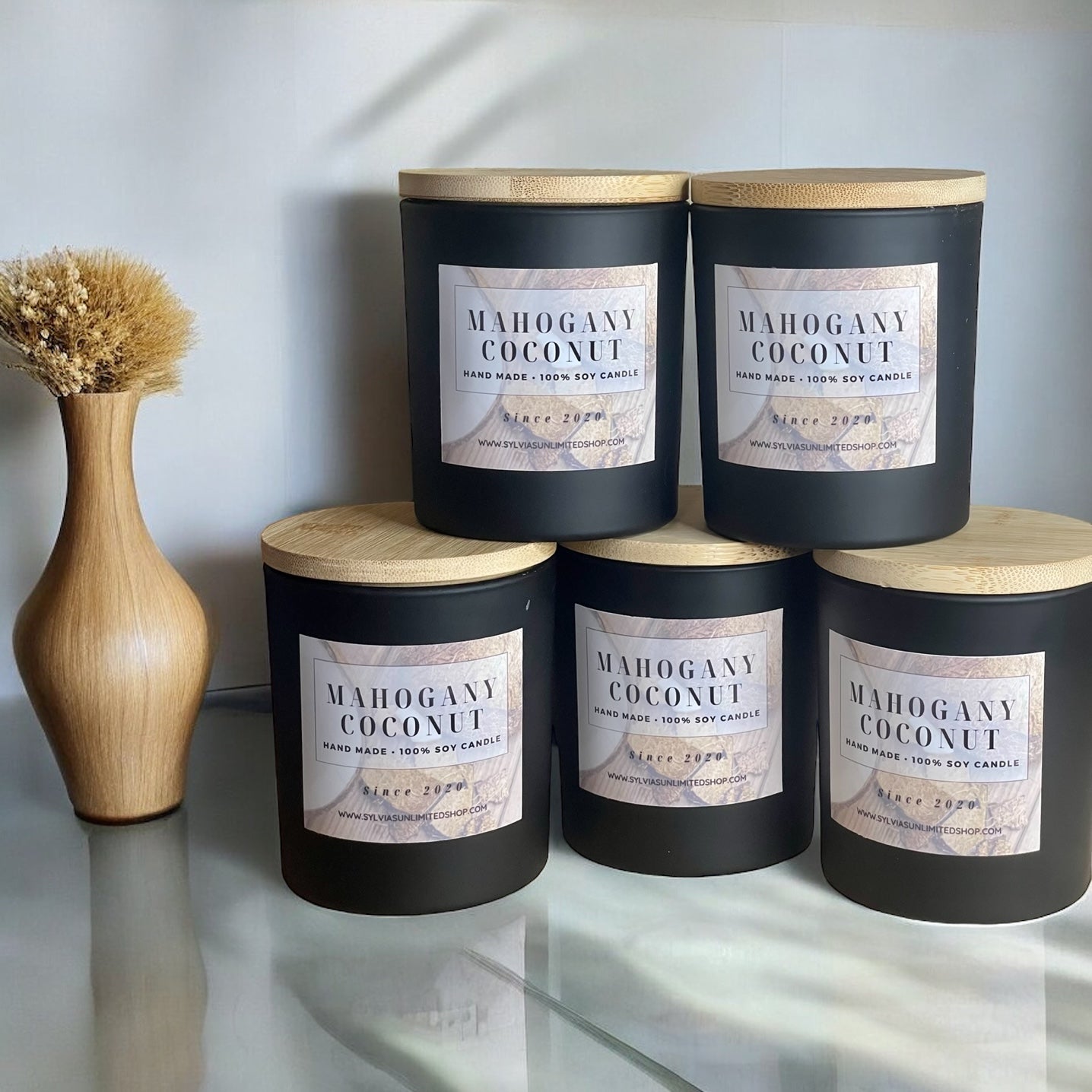 Mahogany Coconut Soy Candle