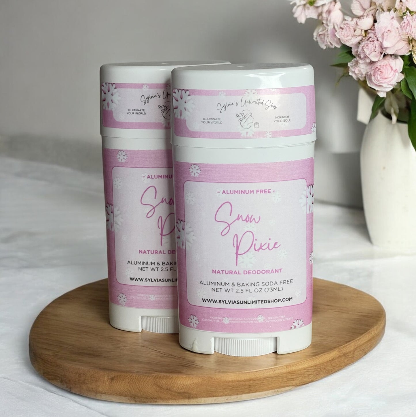 2.5oz. Snow Pixie Natural Deodorant
