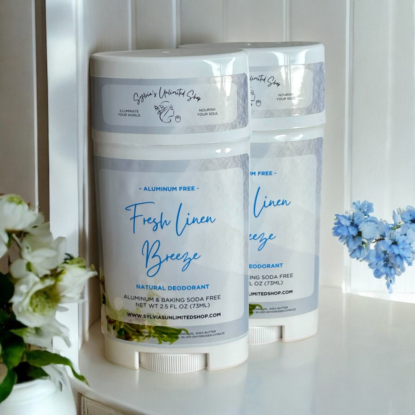 Fresh Linen Breeze Natural Deodorant
