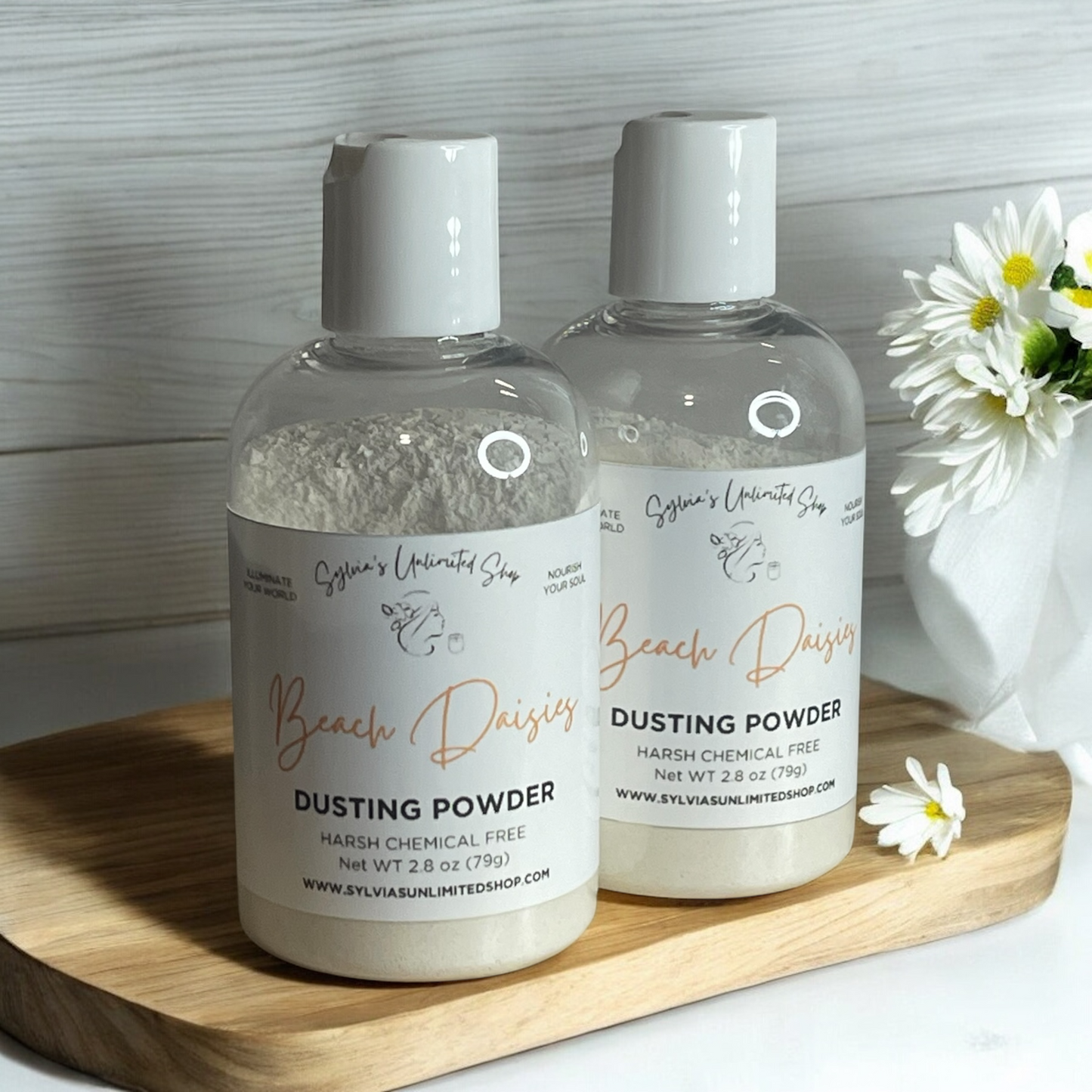 Beach Daisies Dusting Powder