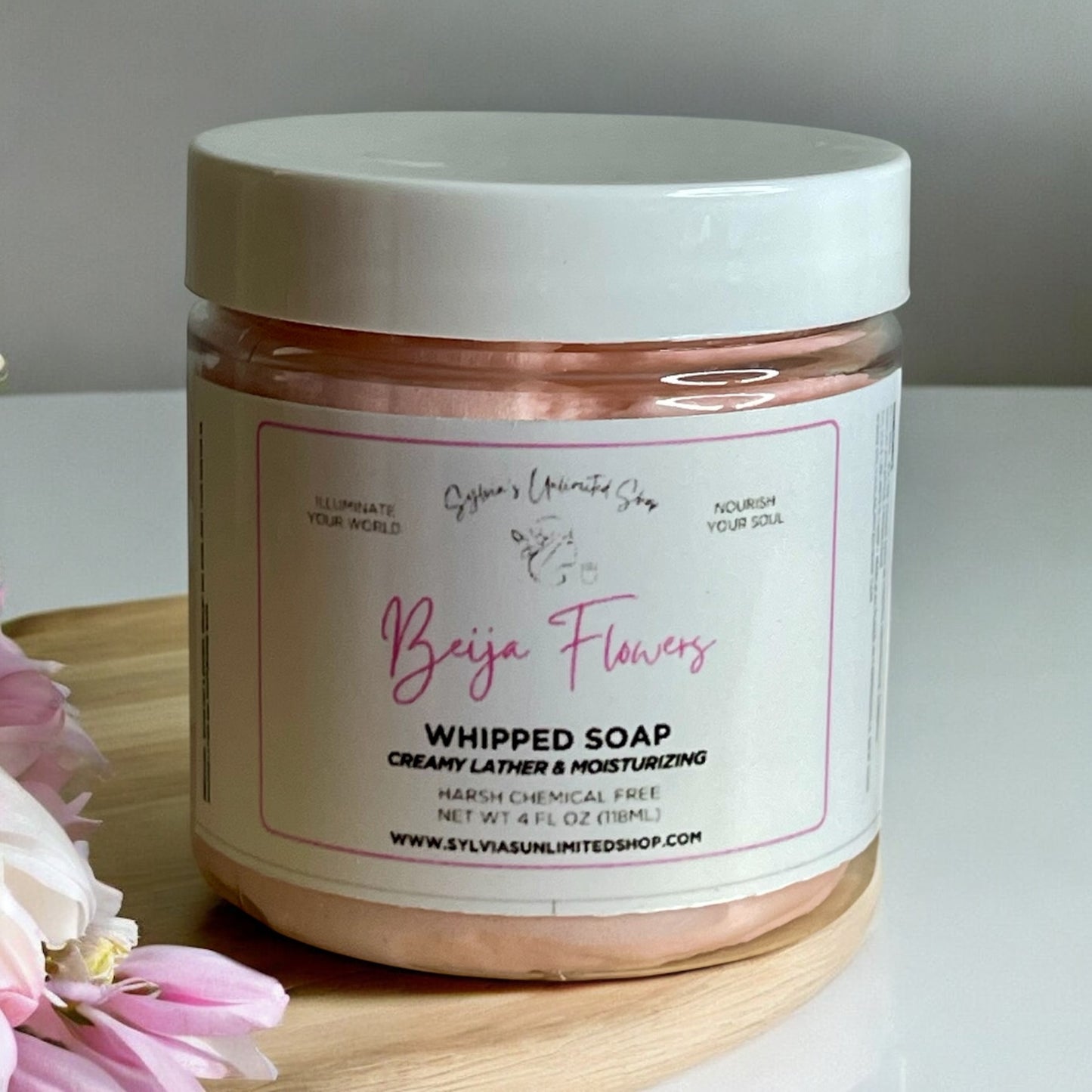 Beija Flowers Whipped Soap