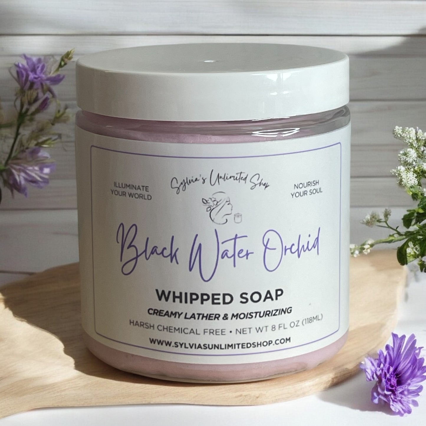 Black Water Whipped Soap