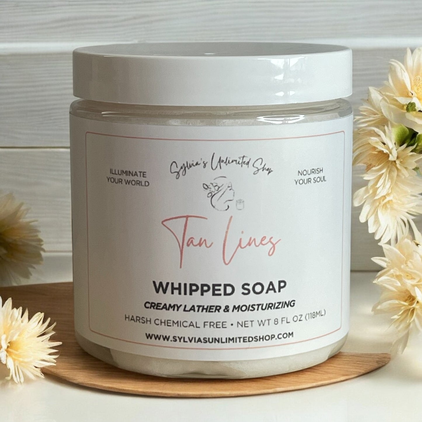 8oz. Tan Lines Whipped Soap