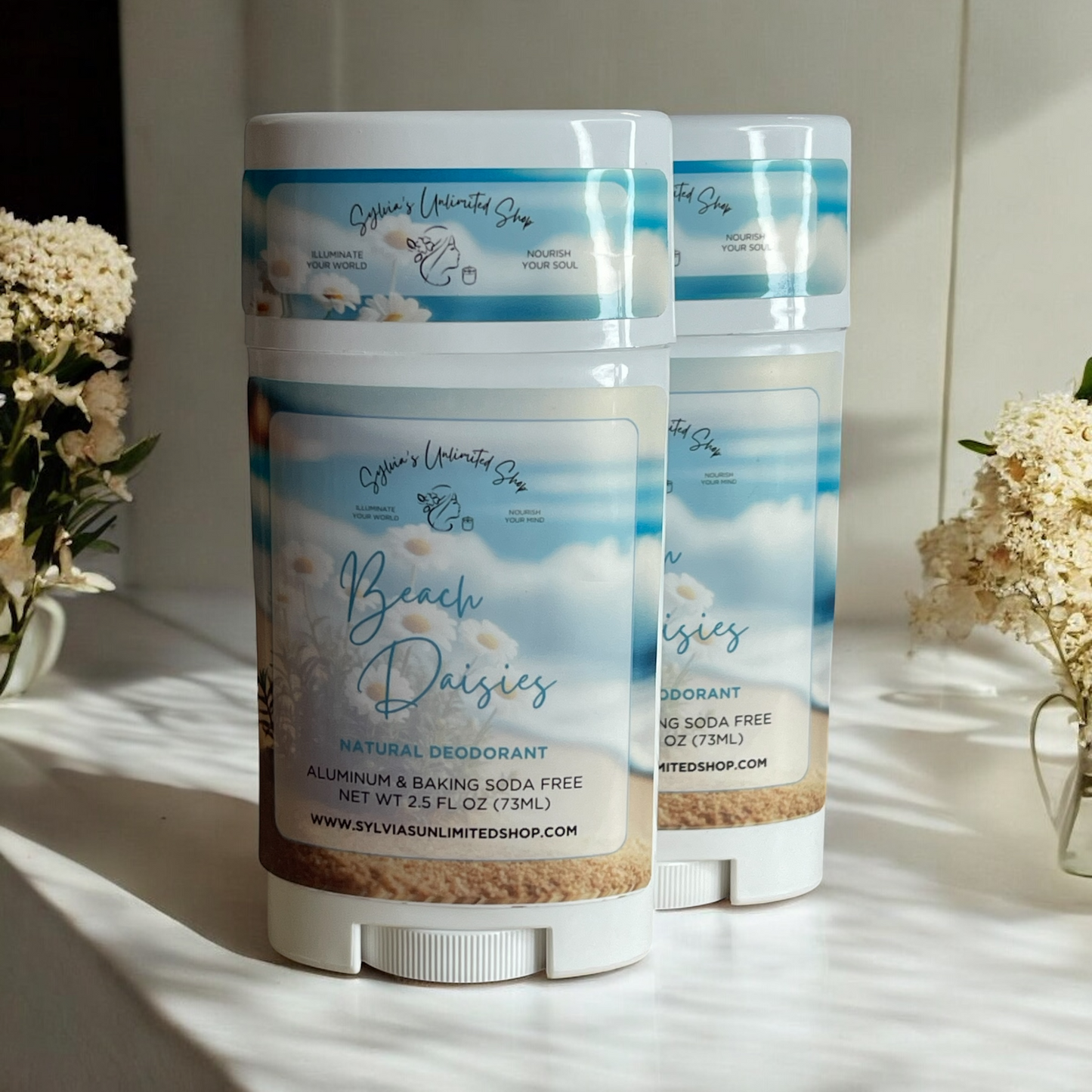 Beach Daisies Natural Deodorant