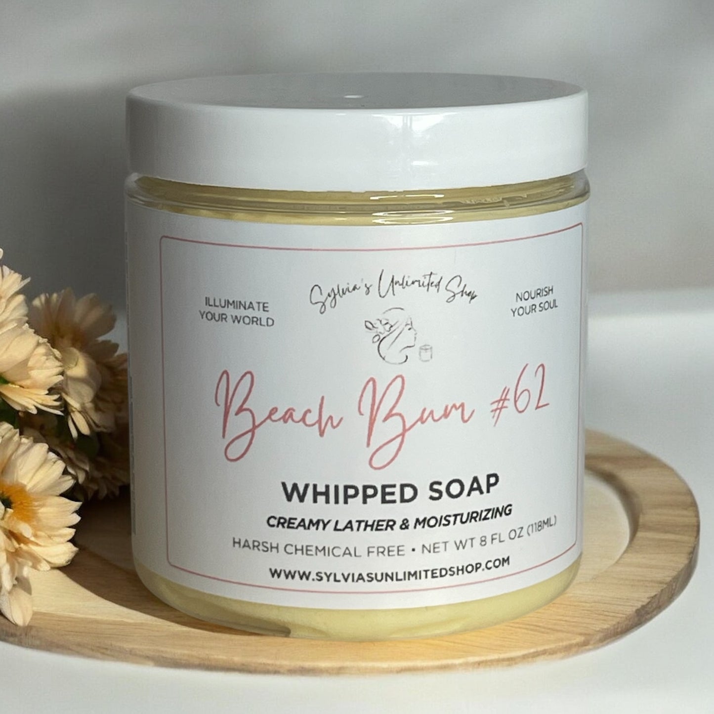 8oz. Beach Bum #62 Whipped Soap