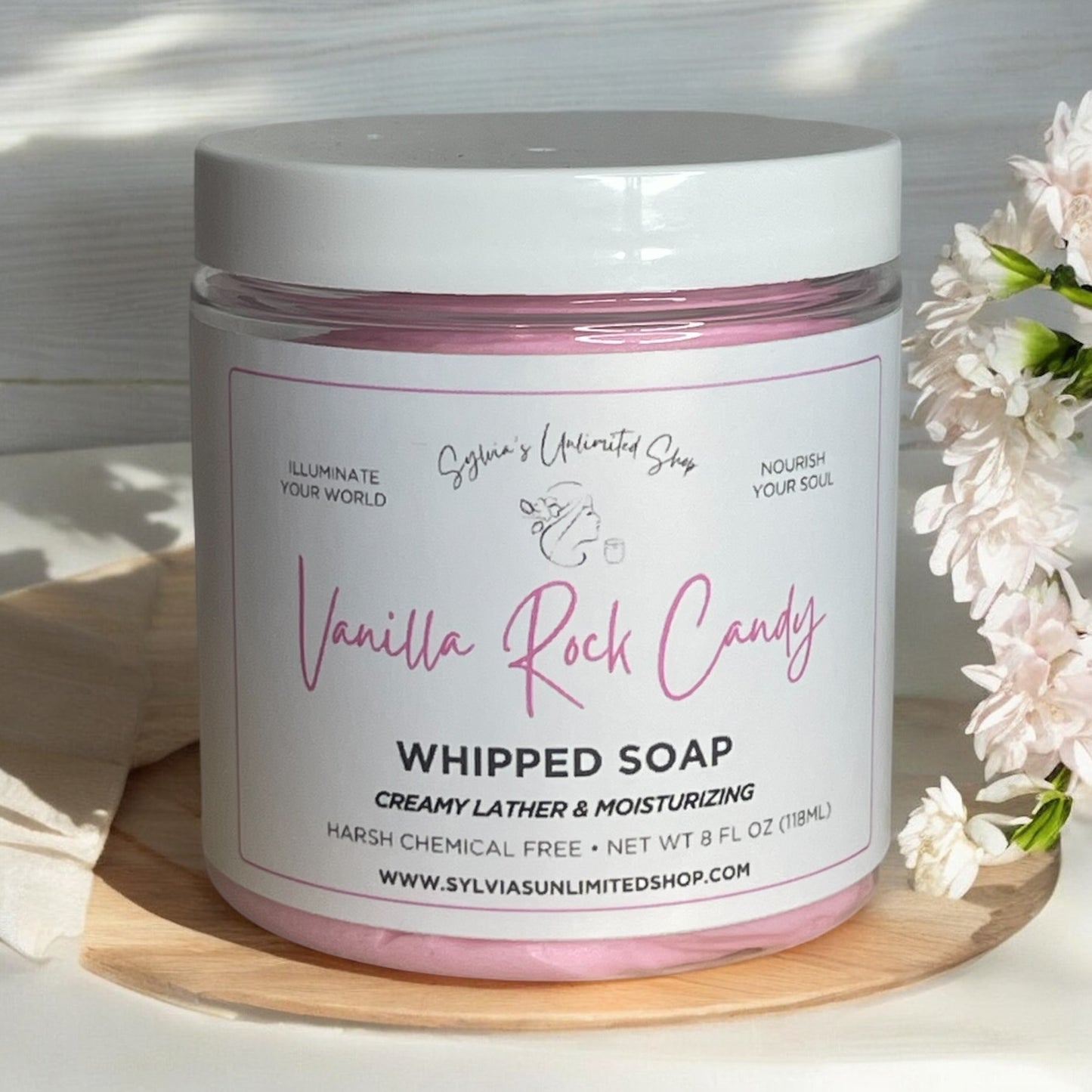 Vanilla Rock Candy Whipped Soap