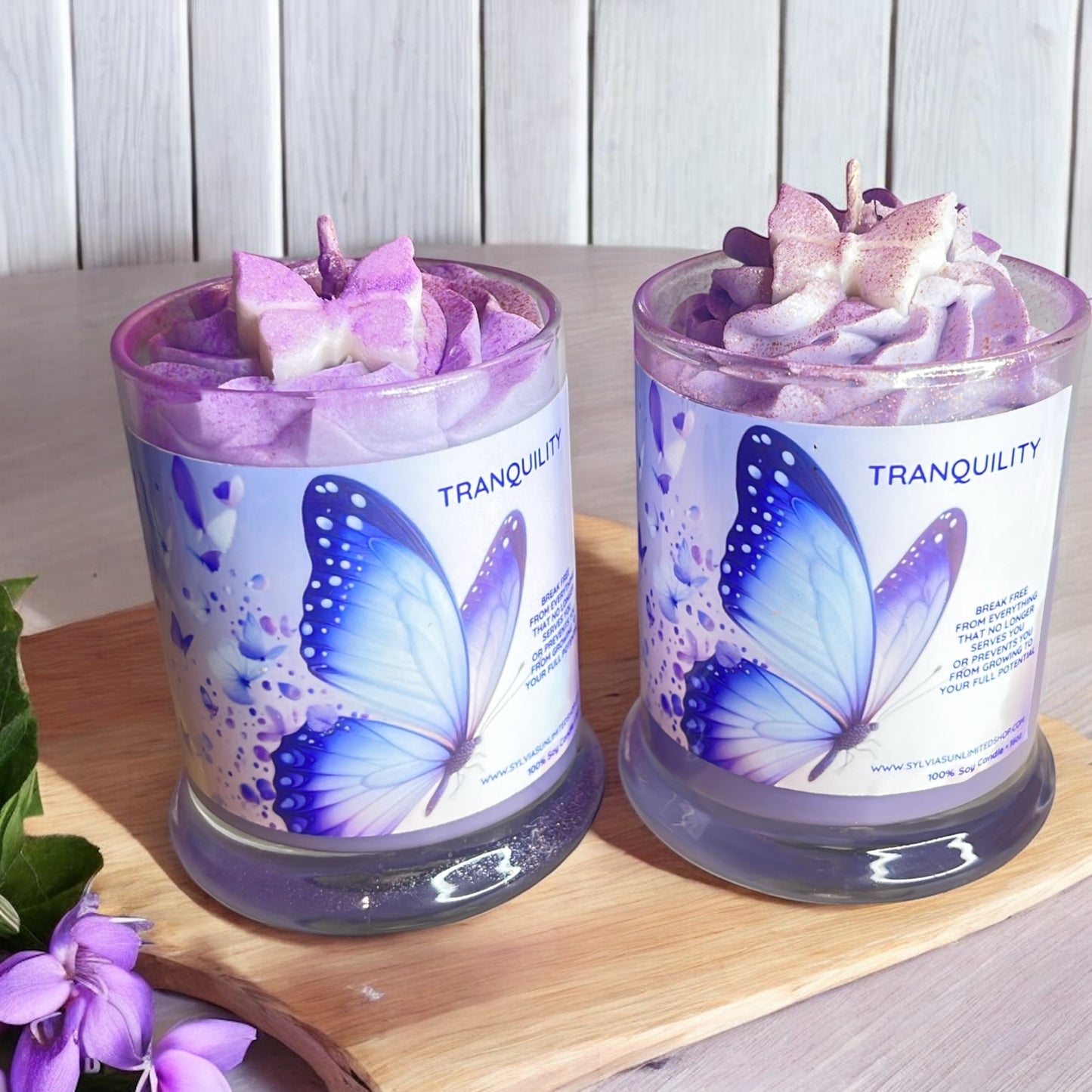 Tranquility 100% Soy Dessert Candle