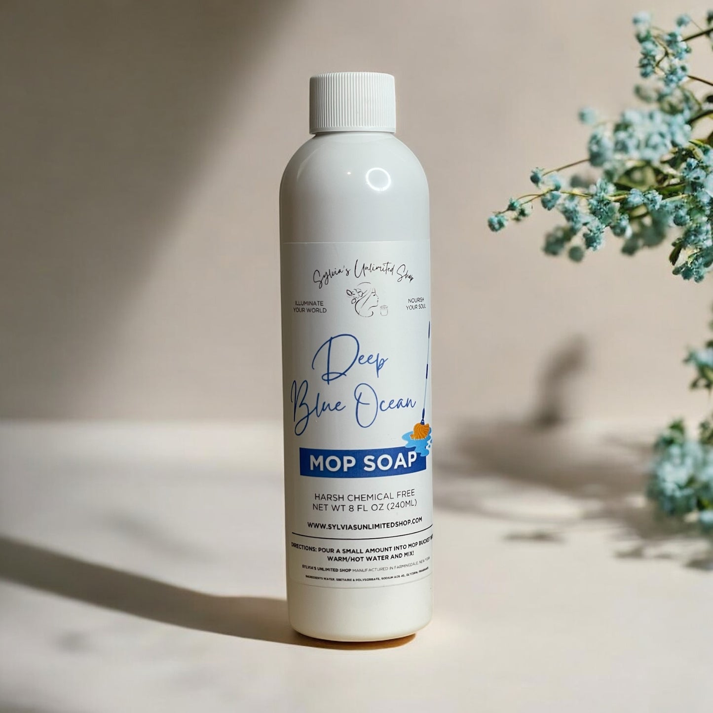 Deep Blue Ocean All Natural Mop Soap