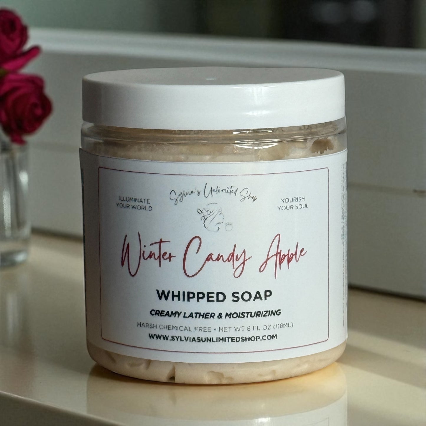 Winter Candid Apple Whipped Soap