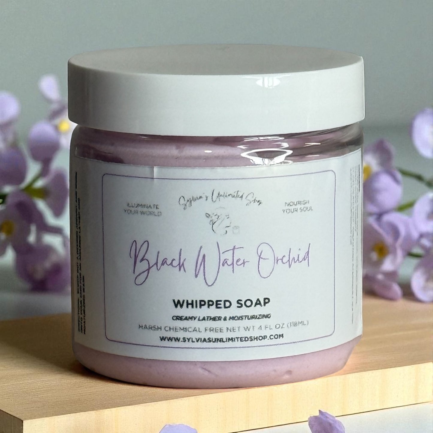 Black Water Whipped Soap