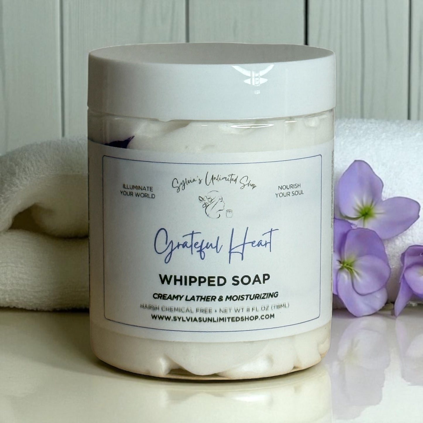Grateful Heart Whipped Soap