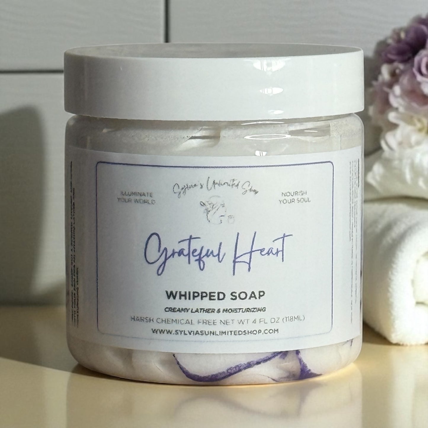 Grateful Heart Whipped Soap