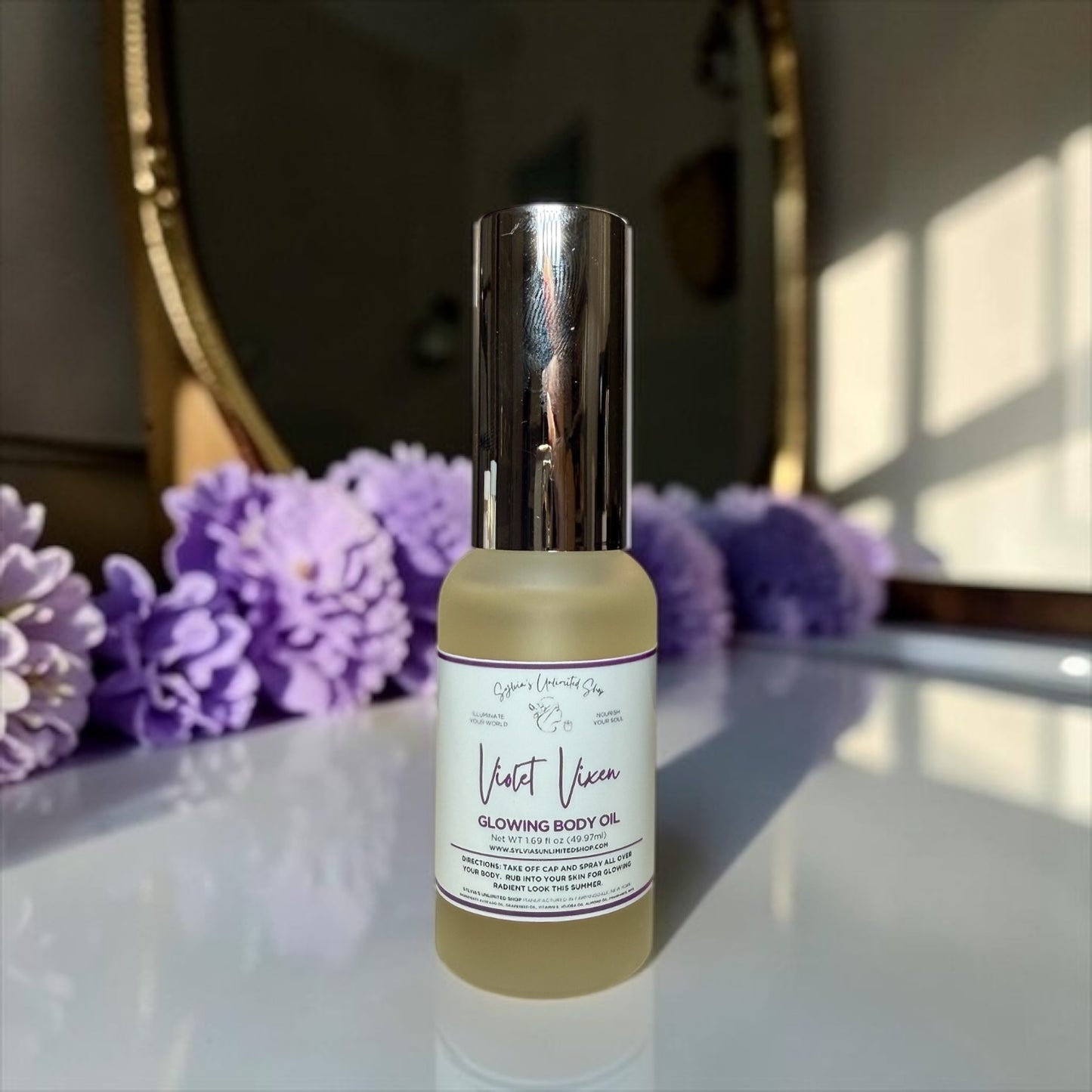 1.69oz. Violet Vixen Body Oil