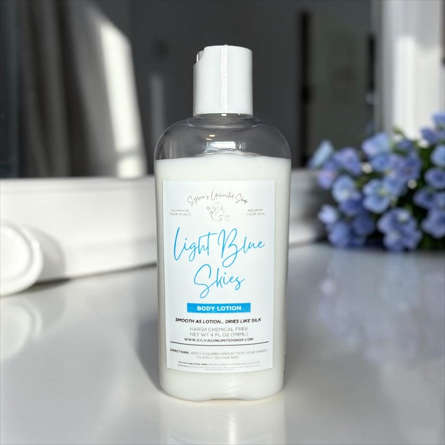 4oz. Light Blue Skies Body Lotion