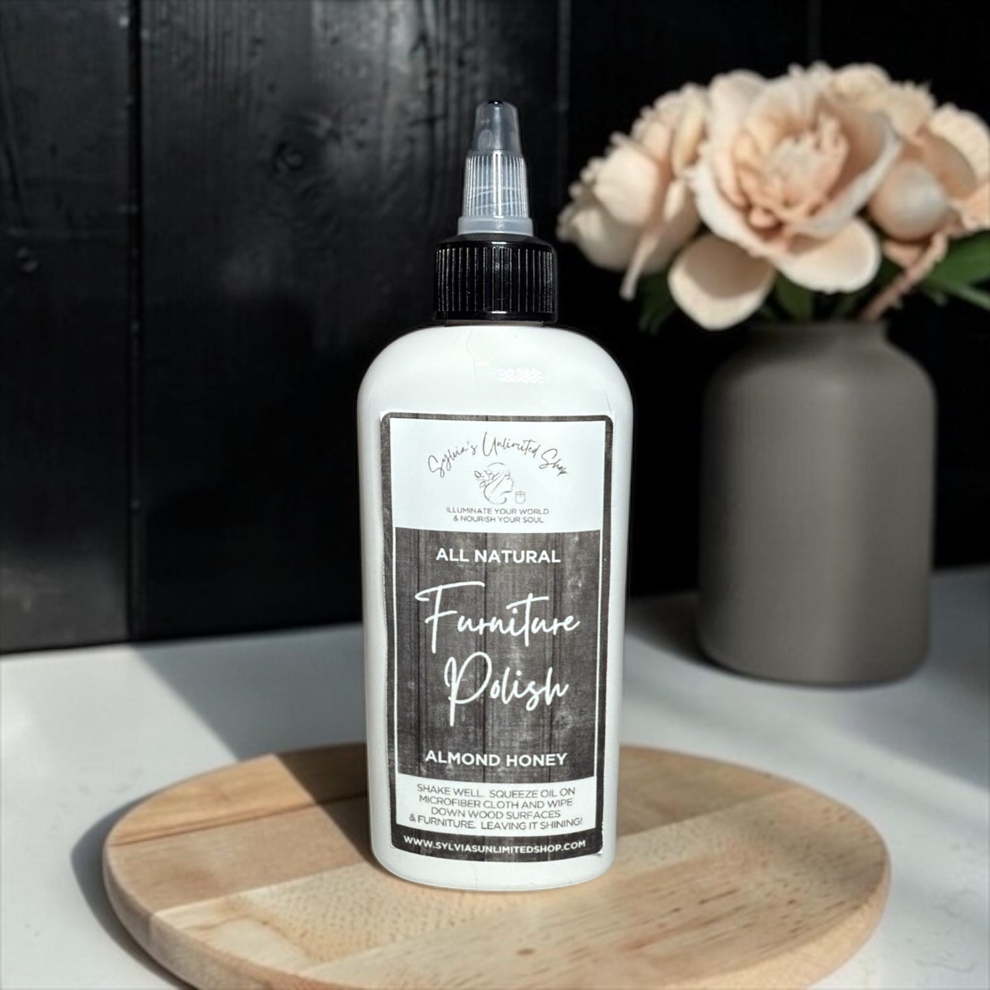 4oz. Honey Almond Furniture Polish
