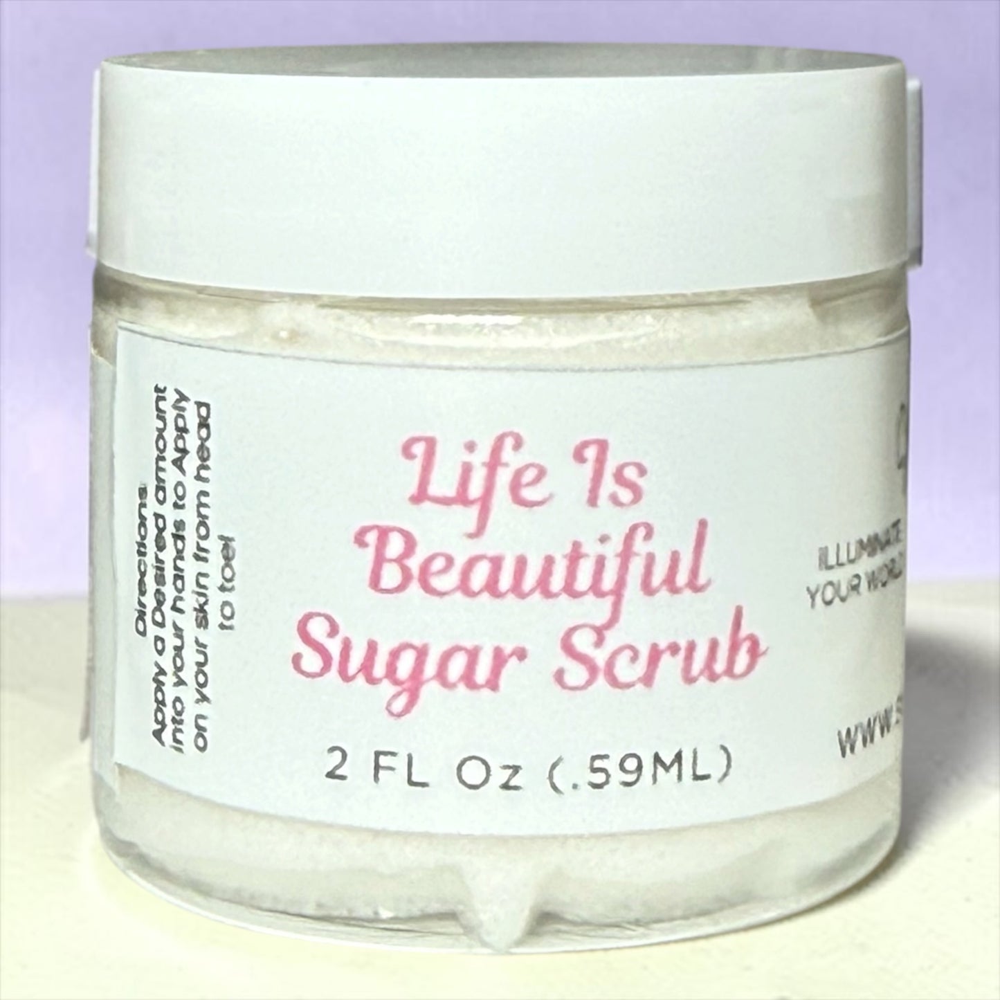 2oz. Life Is Beautiful Sugar Scrub