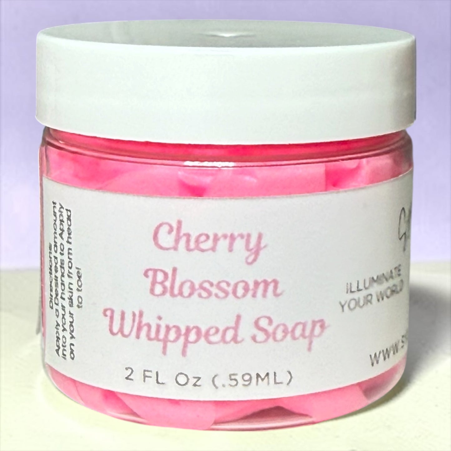 2oz. Cherry Blossom Whipped Soap